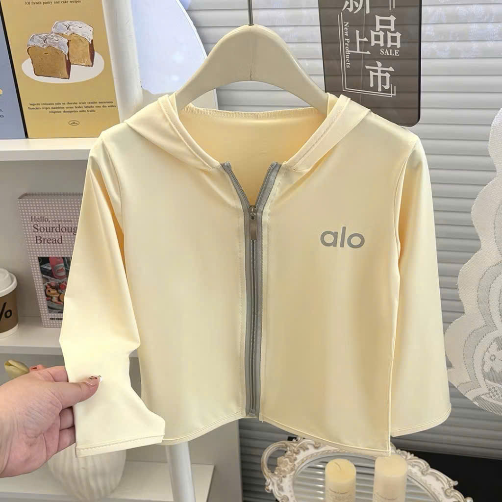 AB920 - ÁO CHỐNG NẮNG BÉ TRAI GÁI MŨ LIỀN alo