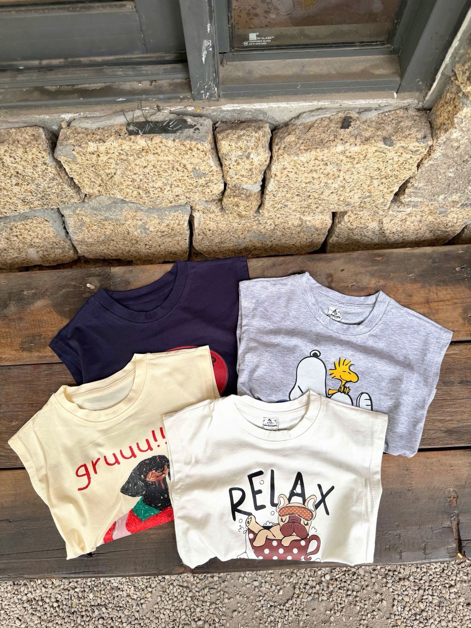 AB921 - SET 4 ÁO BÉ TRAI BA LỖ SUMMER RELAX
