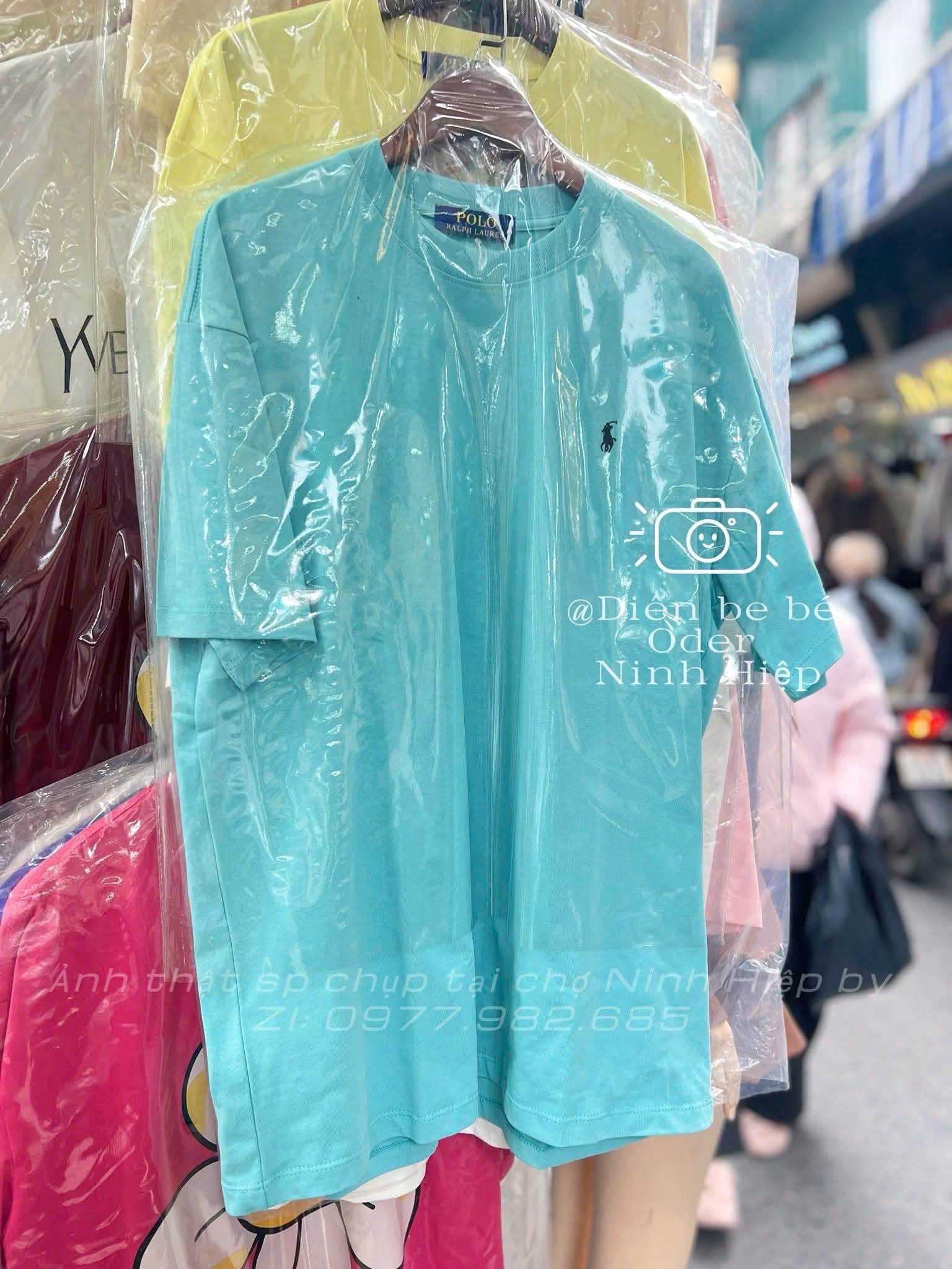 ANU366 - ÁO PHÔNG NỮ XANH NGỌC THÊU KỊ SĨ
