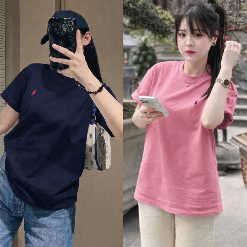 ANU372 - SET 2 ÁO PHÔNG NỮ THÊU KỊ SĨ than hồng