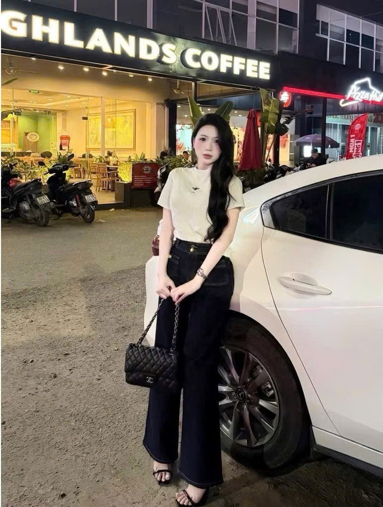 ANU374 - ÁO PHÔNG NỮ THÊU RUỒI CD