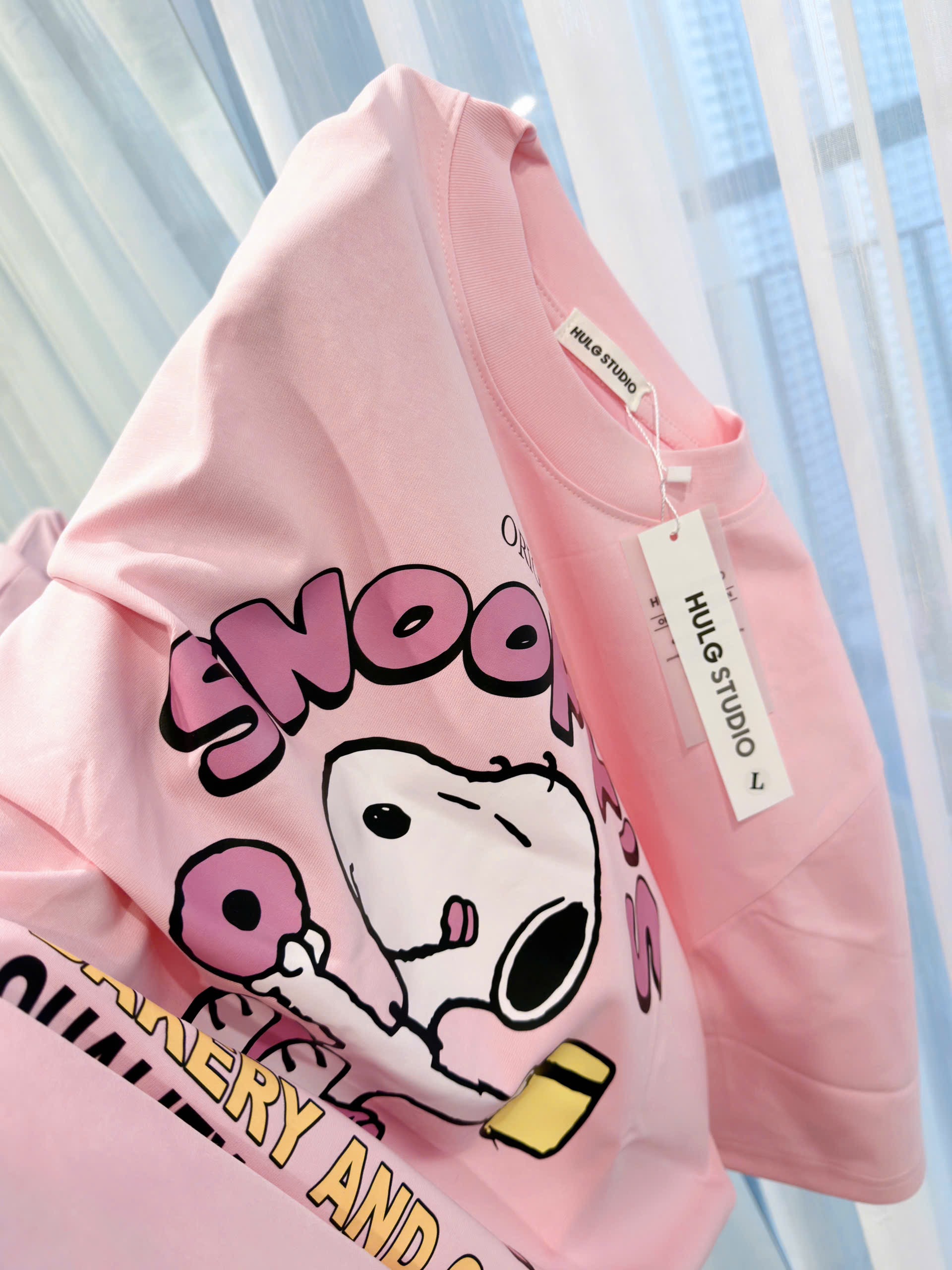 ANU393 - ÁO PHÔNG NỮ CHÓ SNOOPY