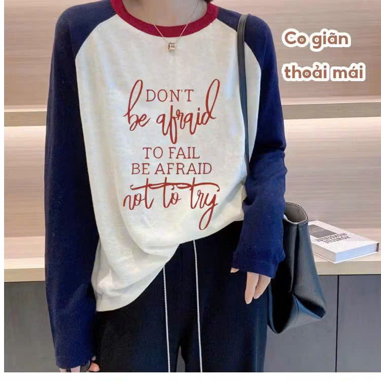 ANU435 - ÁO THUN NỮ GIẤY TRẮNG TAY THAN DONT BE