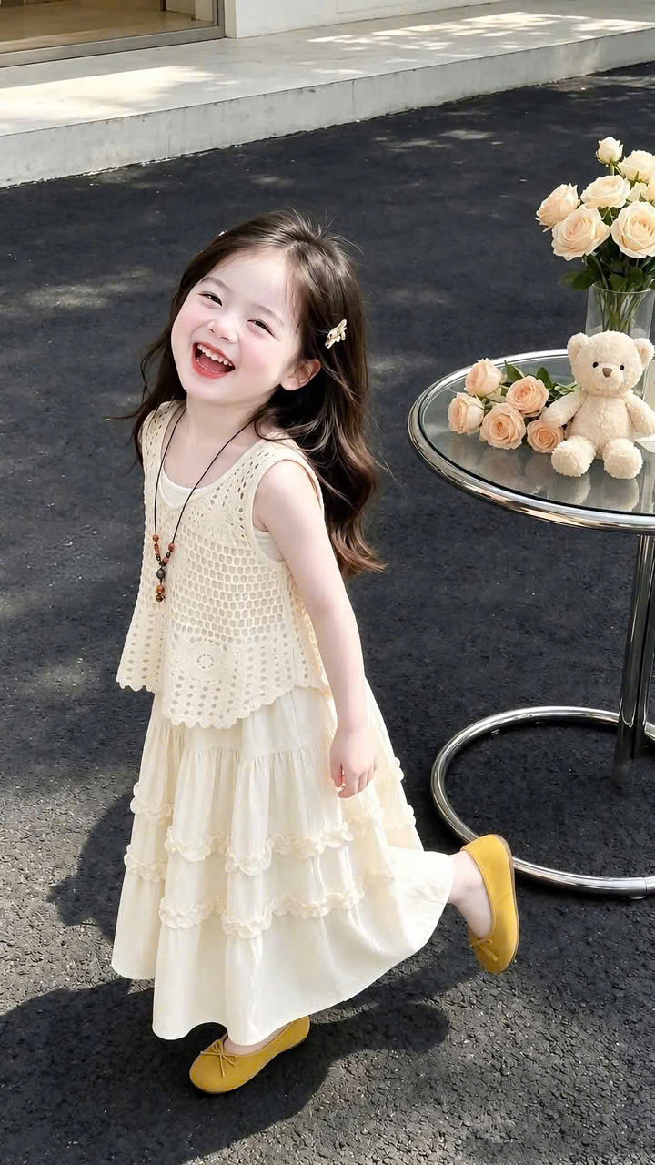 G060 - SET BÉ GÁI 3CT REN KEM MIX CVAY DÀI