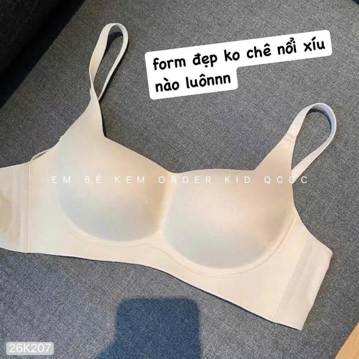 PK273 - SET 3 ÁO LÓT NỮ KO GỌNG (loại mặc áo cổ u)