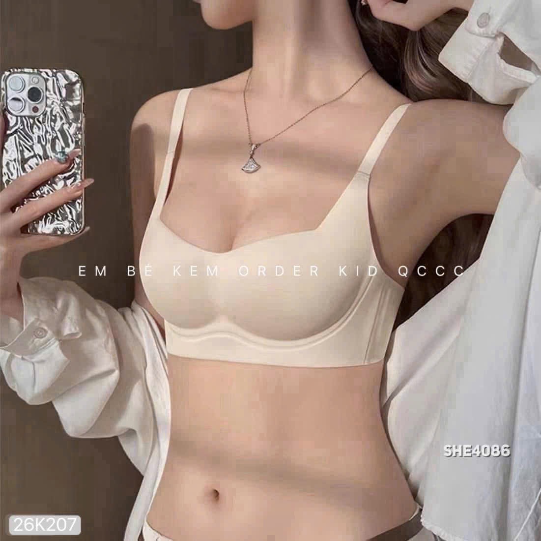 PK273 - SET 3 ÁO LÓT NỮ KO GỌNG (loại mặc áo cổ u)