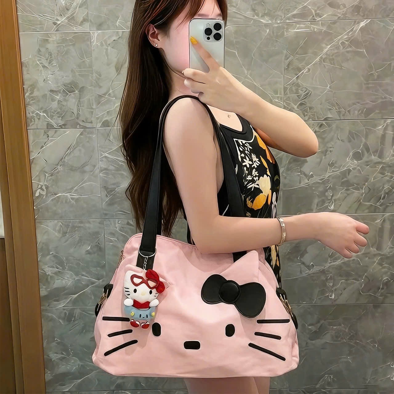 PK279 -TÚI XÁCH DU LỊCH ĐI TẬP KITTY