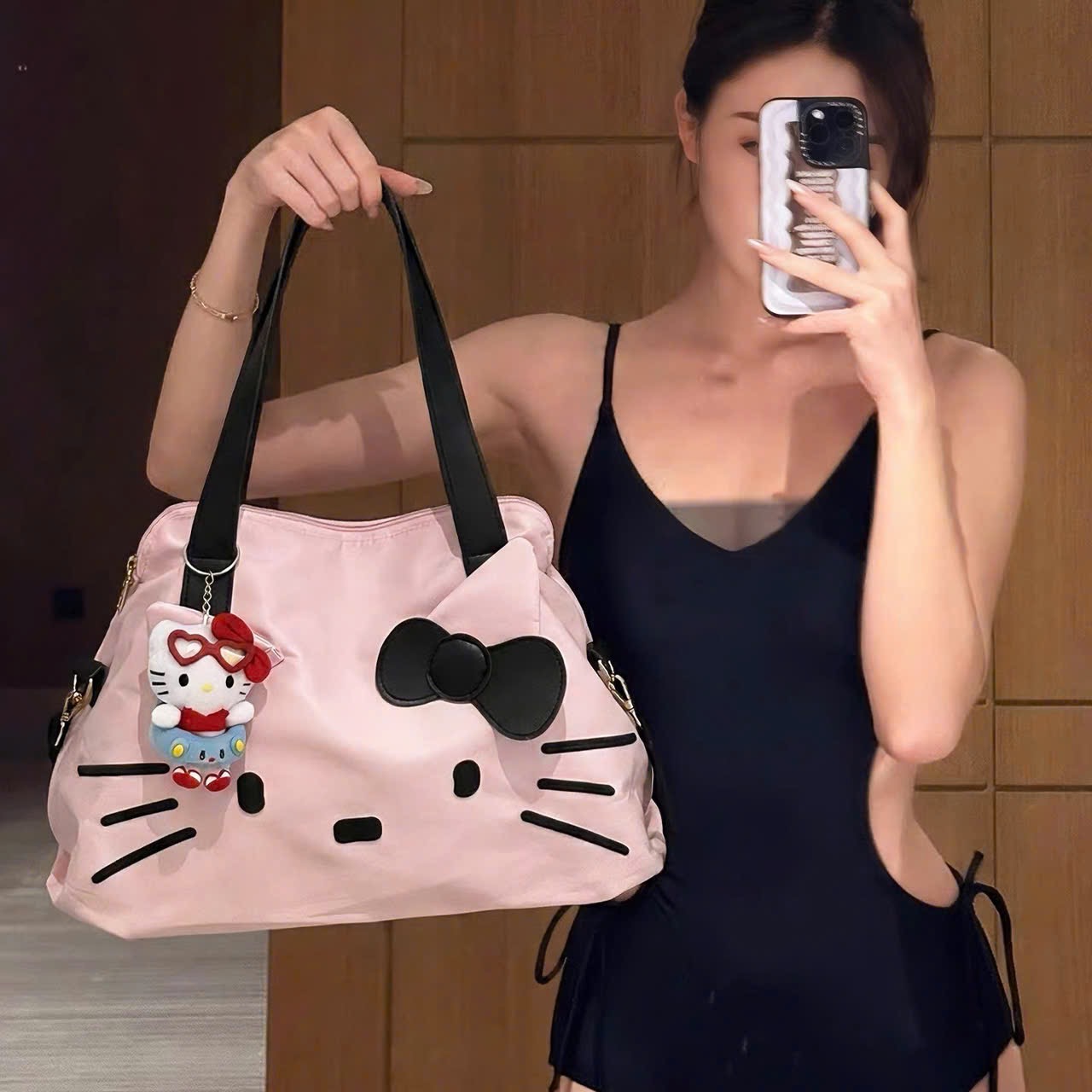 PK279 -TÚI XÁCH DU LỊCH ĐI TẬP KITTY