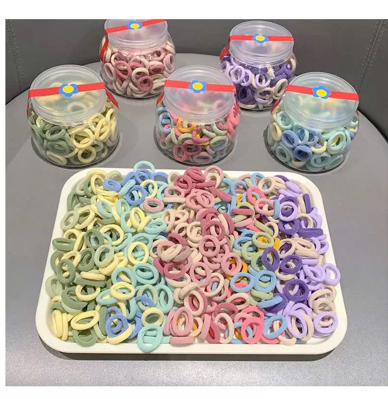PK281 - SET 2 HỘP CHUN BUỘC TÓC BÉ GÁI