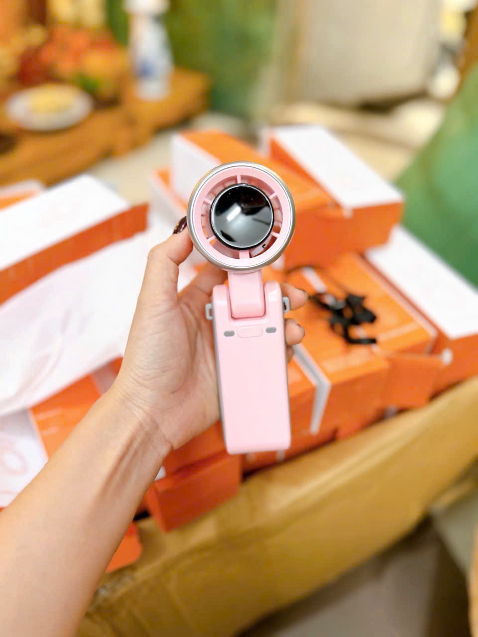 PK289 - QUẠT MINI GẤP GỌN CẦM TAY