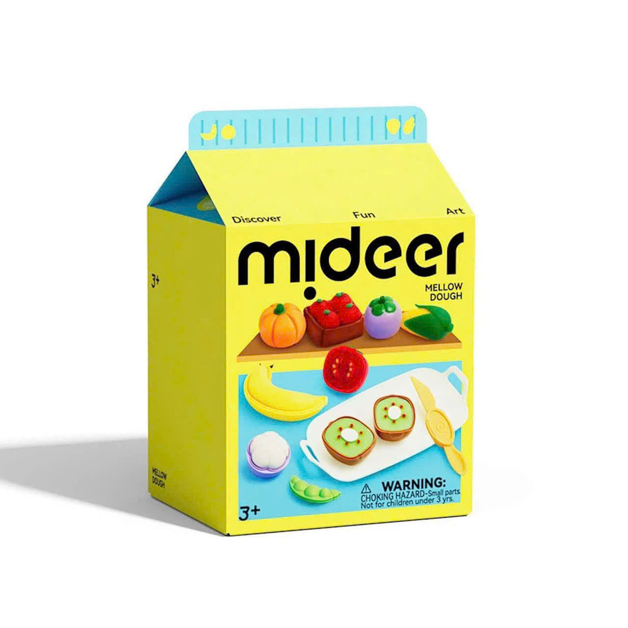 PK346 - SET MIDEER 10 KHUÔN TRÁI CÂY + ĐẤT NẶN CHO BÉ