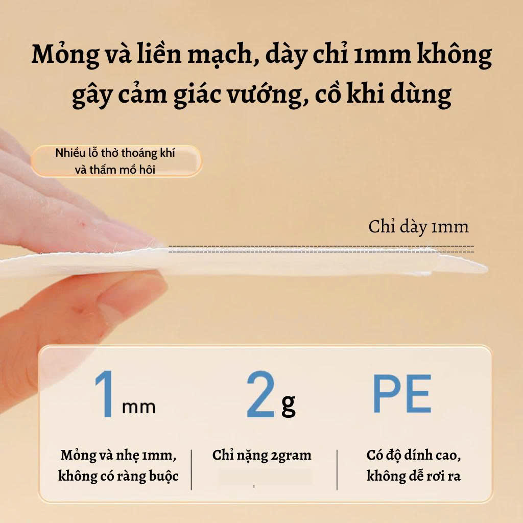 PK353 - SET 50 MIẾNG DÁN THẤM MỒ HÔI NÁCH
