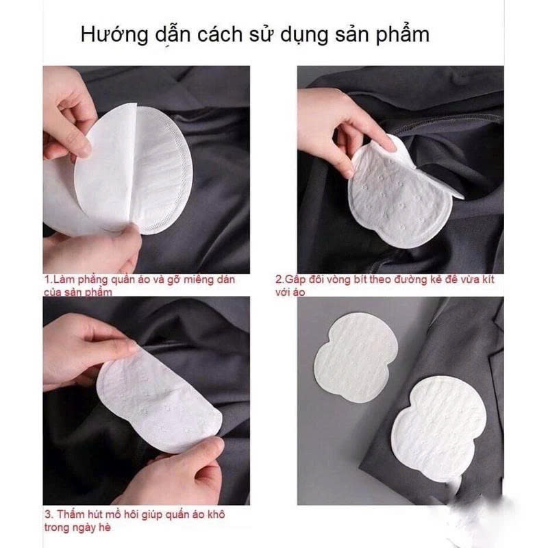 PK353 - SET 50 MIẾNG DÁN THẤM MỒ HÔI NÁCH
