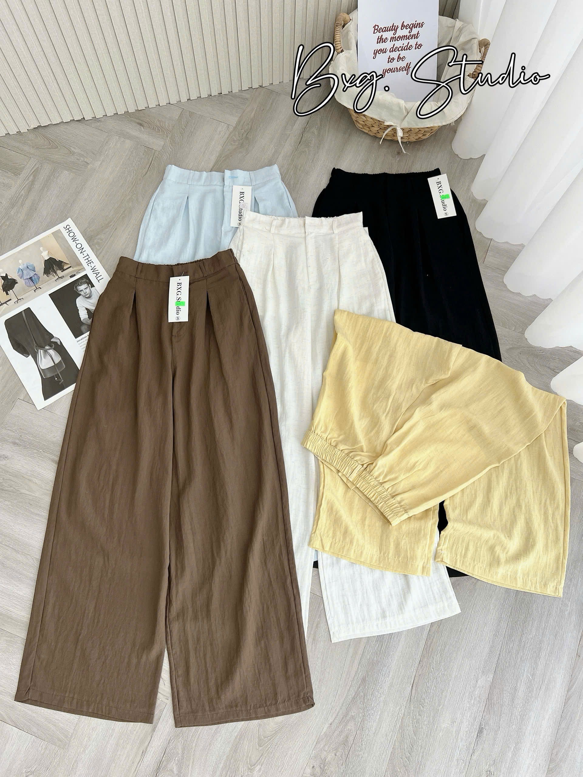 QNU698 - QUẦN NỮ SUÔNG LIEN CHUN SAU M6411