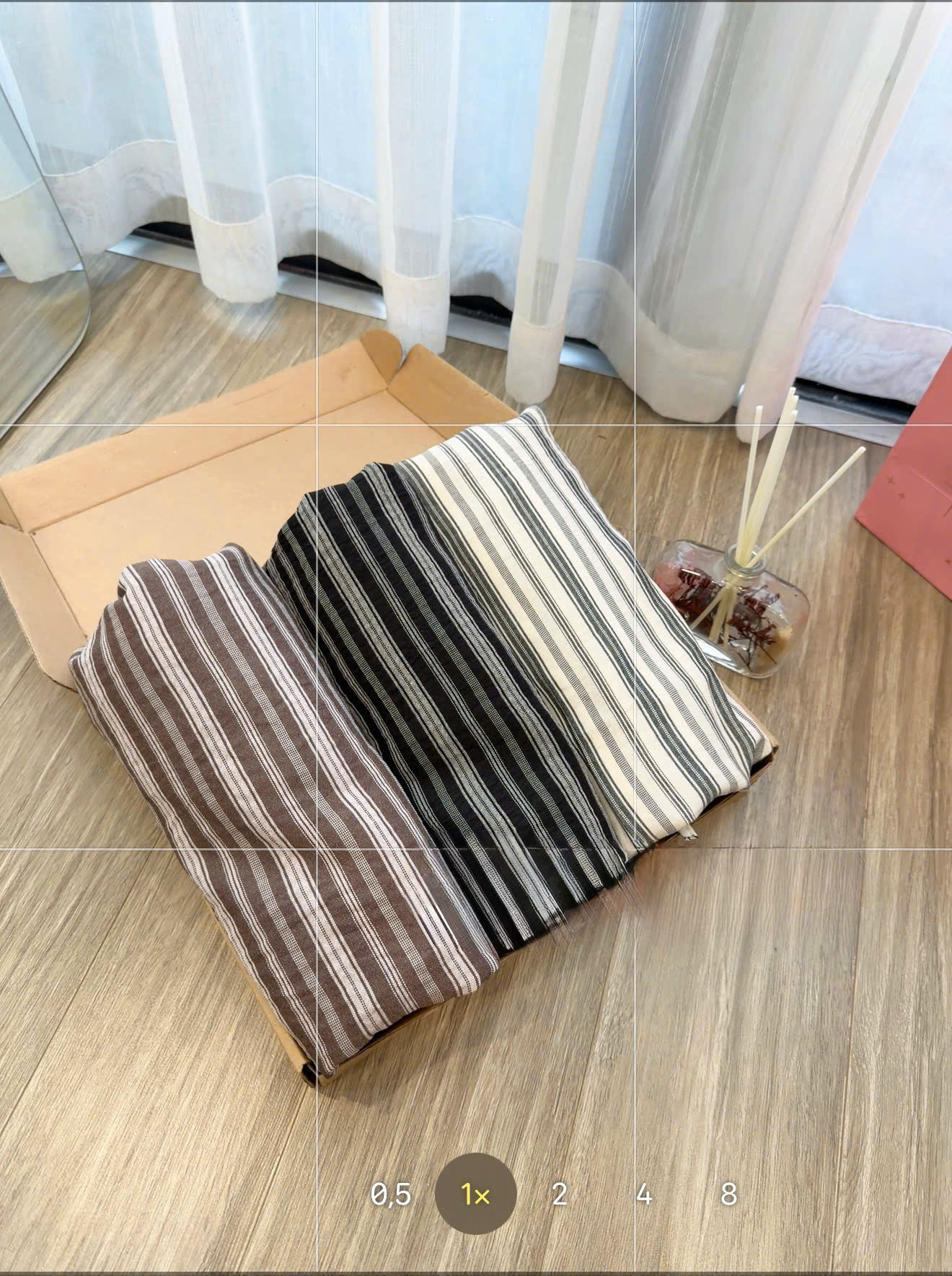 QNU714 - QUẦN SUÔNG NỮ NHIỀU SỌC 3M