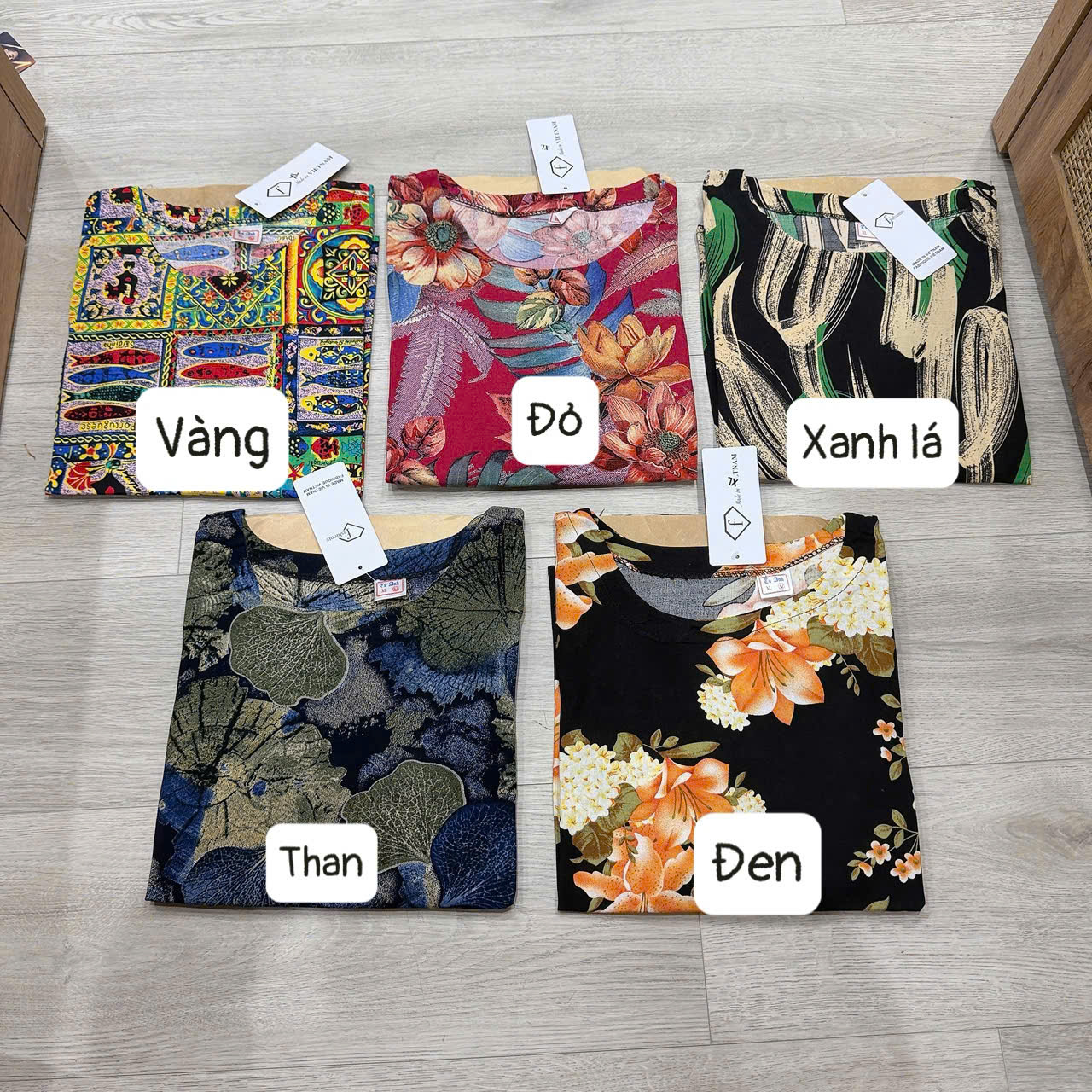 S332 - BỘ LANH LỬNG HOA TRUNG NIÊN HỌA TIẾT