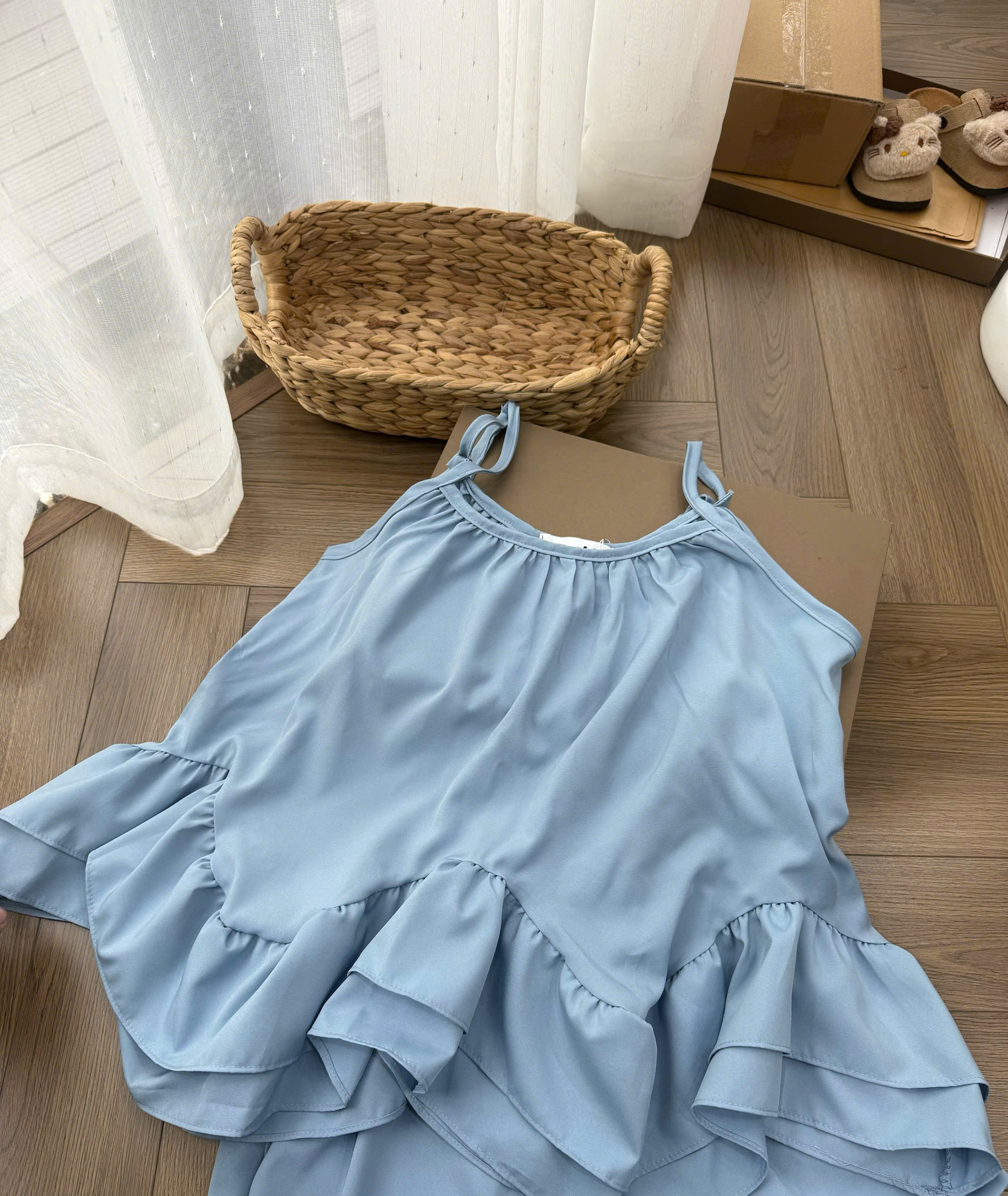 S343 - BỘ ĐŨI NỮ 2S XANH XƯƠNG BÈO