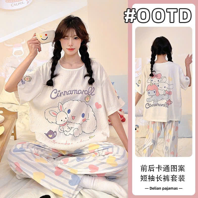 S373 - BỘ NỮ TRẮNG THỎ CINAMOL QUẦN TRÁI TIM