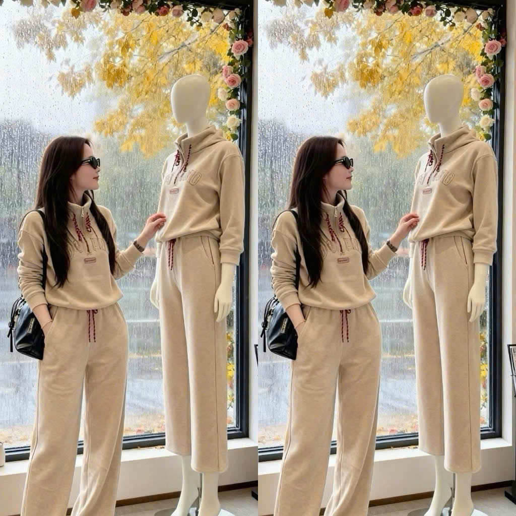 S420 - SET NỮ TĂM THỎ CỔ TRỤ KHÓA BE RDG 1998