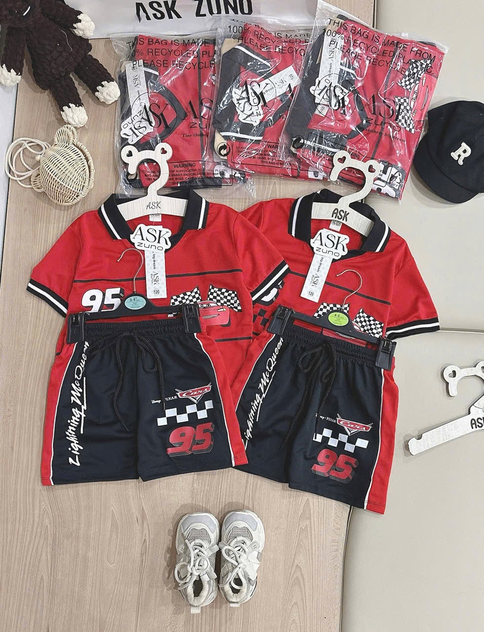 T209 - BỘ ĐÙI BÉ TRAI THỂ THAO SIZE NHỠ OTO 95