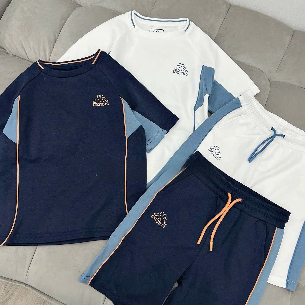 T231 - BỘ ĐÙI BÉ TRAI CÁ SẤU KAPPA PHỐI VIỀN SIZE NHỠ