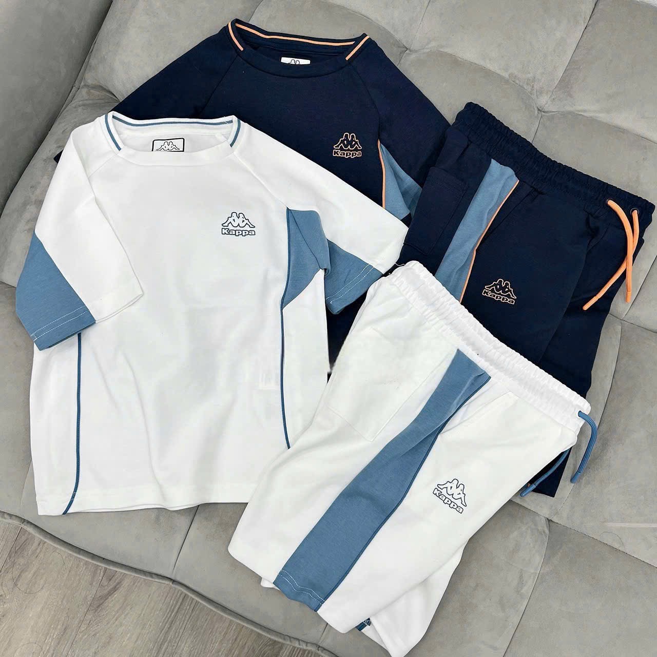 T231 - BỘ ĐÙI BÉ TRAI CÁ SẤU KAPPA PHỐI VIỀN SIZE NHỠ