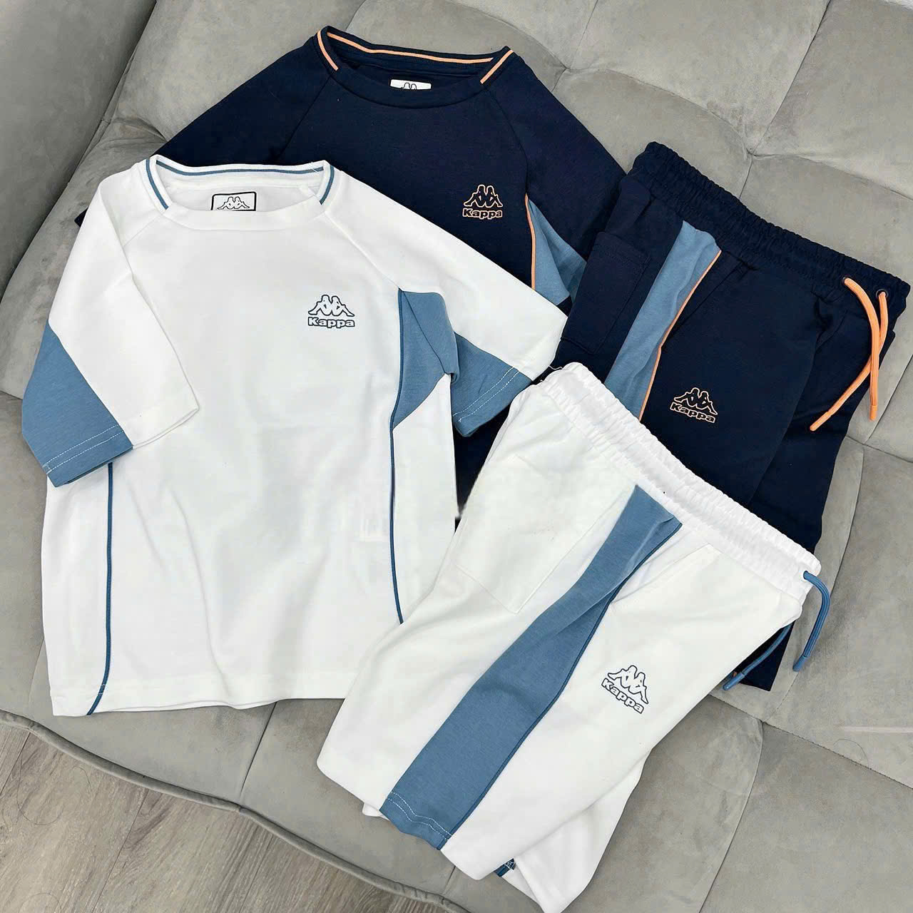 T231 - BỘ ĐÙI BÉ TRAI CÁ SẤU KAPPA PHỐI VIỀN SIZE NHỠ