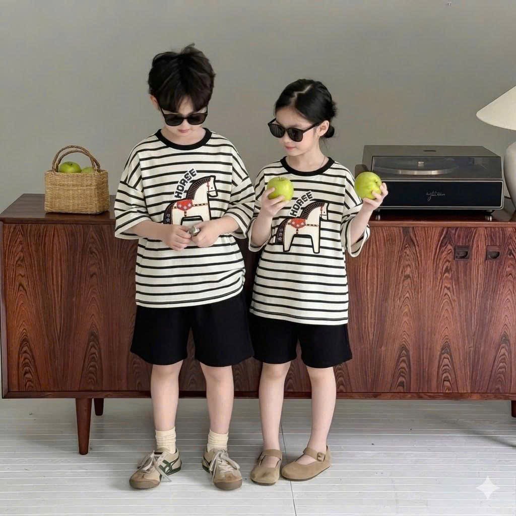 T245 - BỘ ĐÙI BÉ TRAI SIZE ĐẠI KẺ NGANG NGỰA QUẦN KAKI