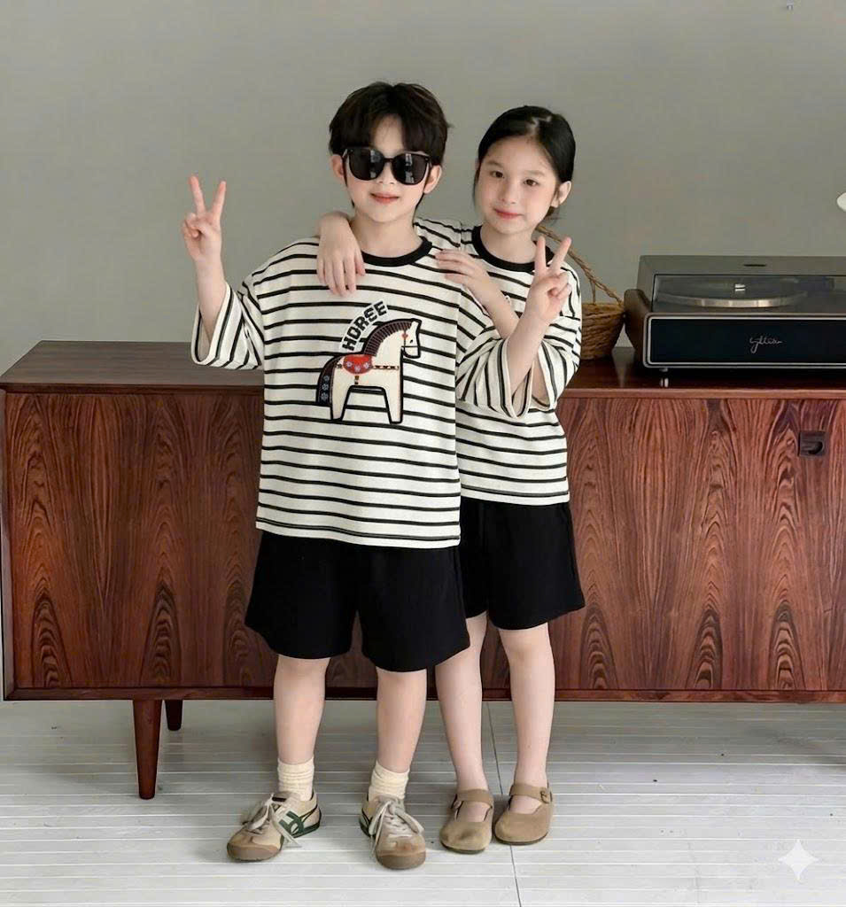 T245 - BỘ ĐÙI BÉ TRAI SIZE ĐẠI KẺ NGANG NGỰA QUẦN KAKI