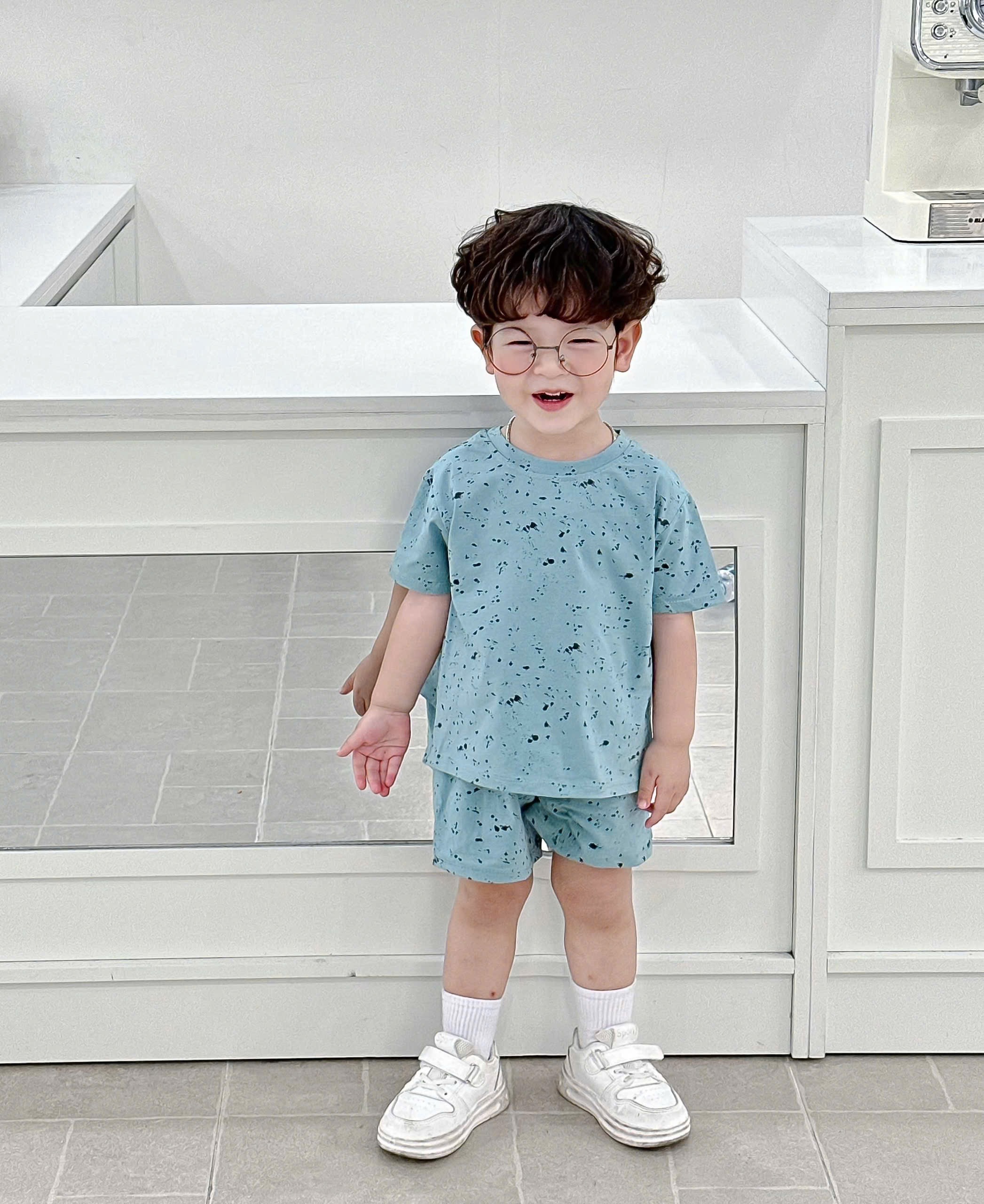 T255 - SET 2 BỘ ĐÙI BÉ TRAI VẰN CHẤM