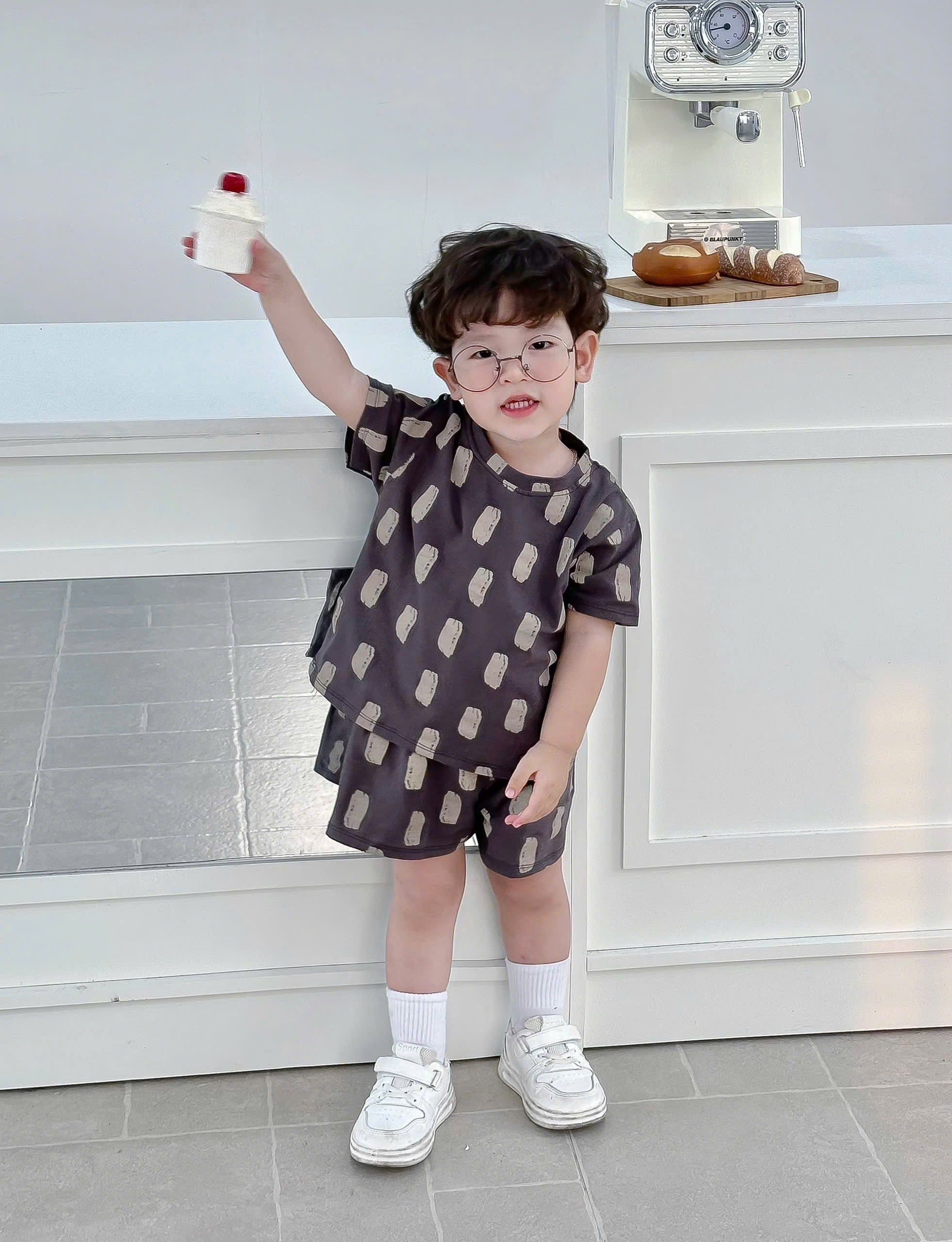 T255 - SET 2 BỘ ĐÙI BÉ TRAI VẰN CHẤM