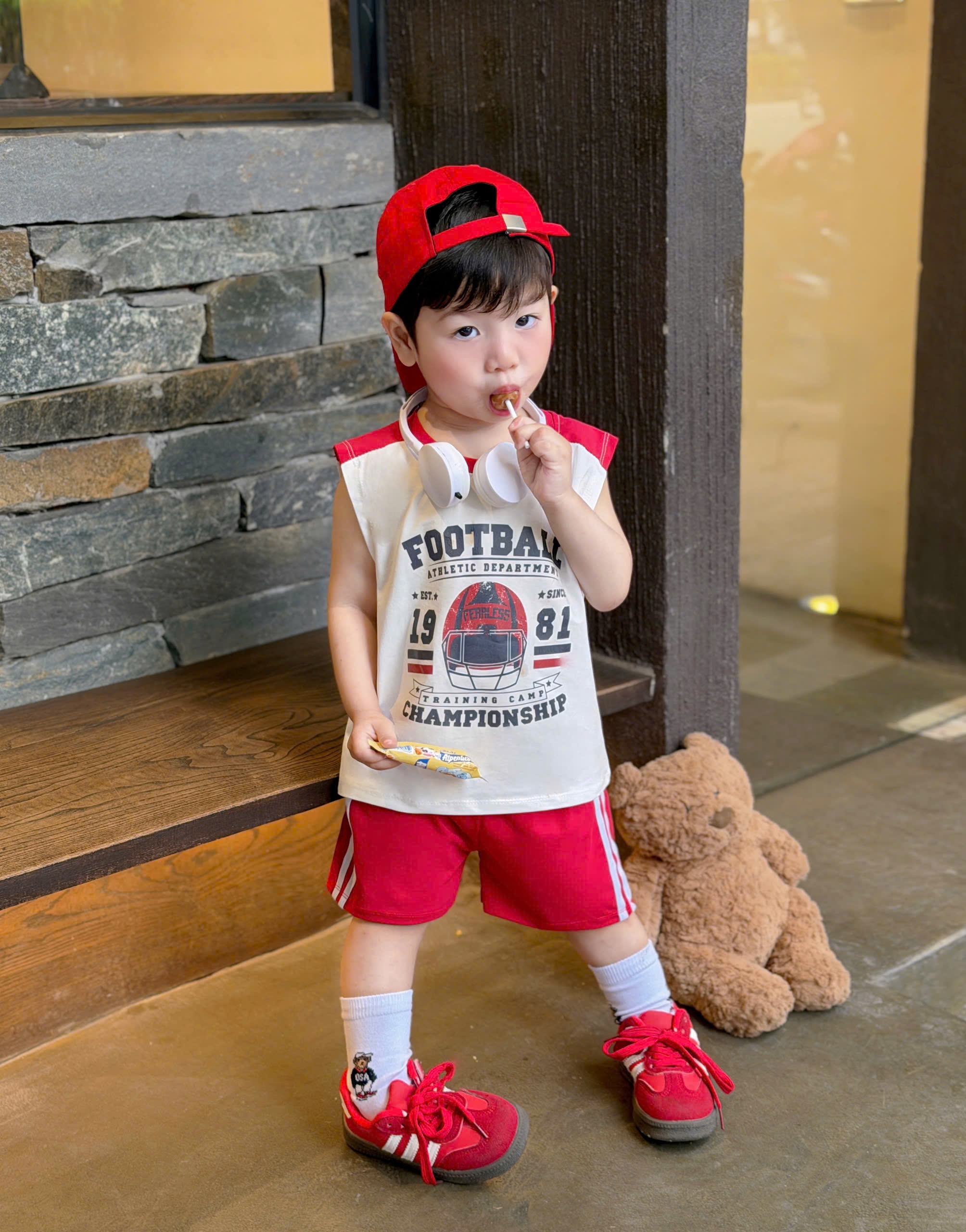 T264 - SET 3 BỘ ĐÙI BÉ TRAI BA LỖ CALIFORNIA 68