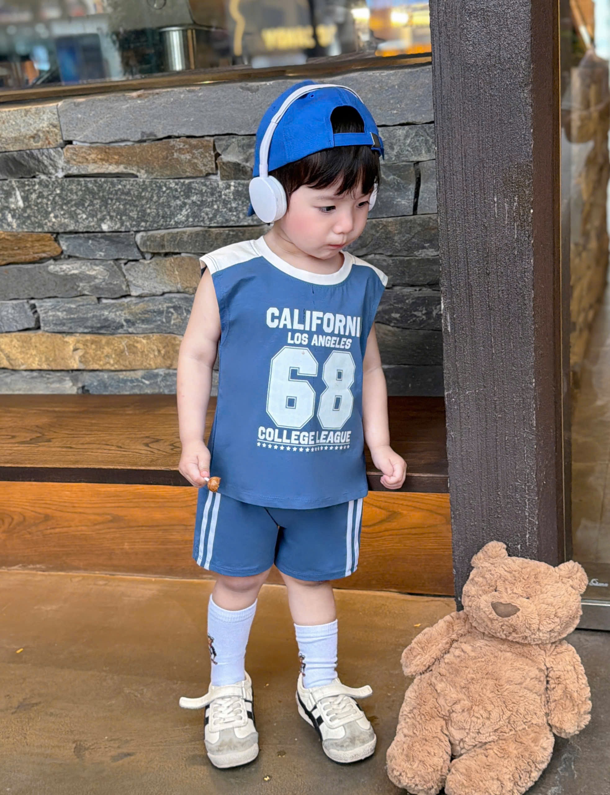 T264 - SET 3 BỘ ĐÙI BÉ TRAI BA LỖ CALIFORNIA 68