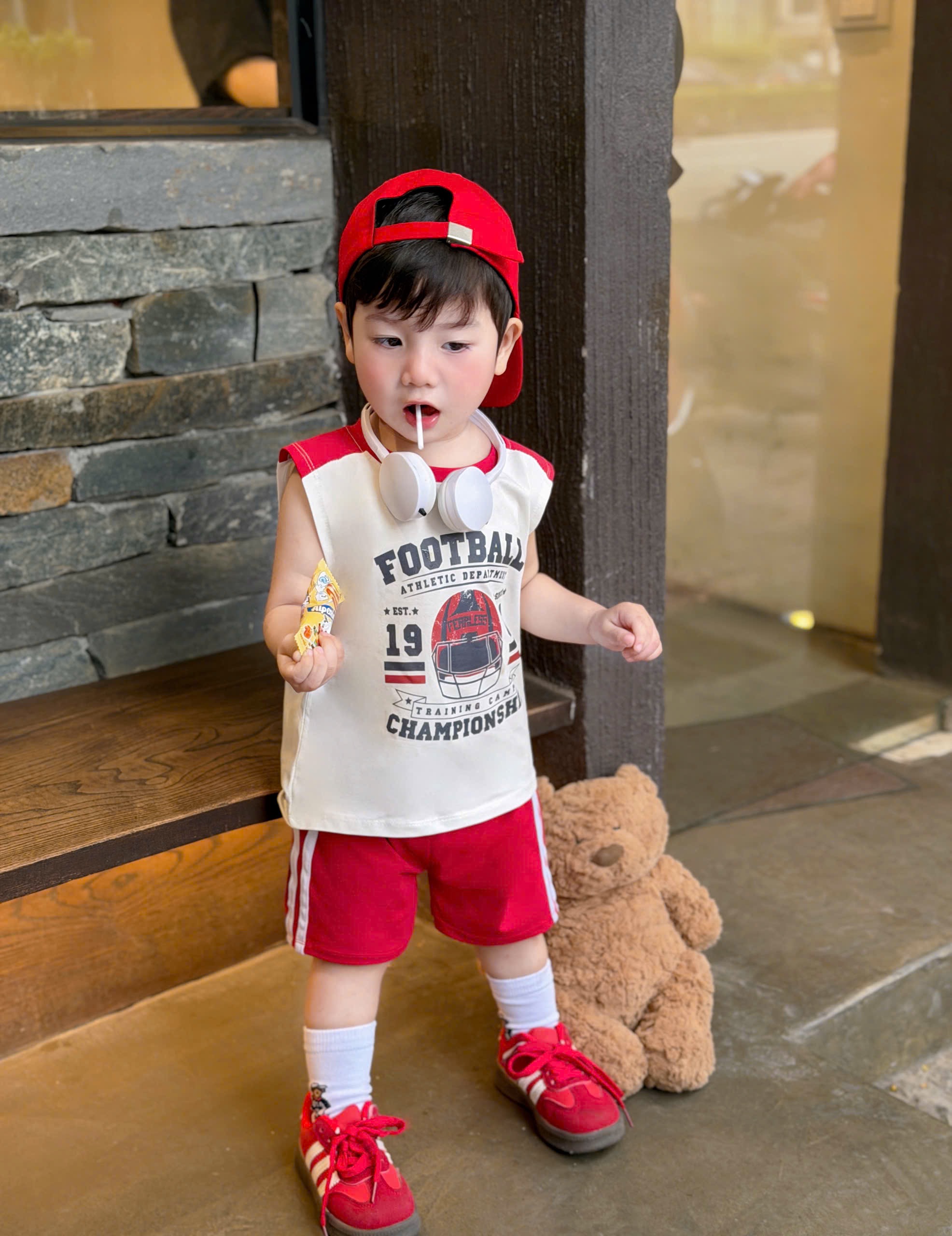 T264 - SET 3 BỘ ĐÙI BÉ TRAI BA LỖ CALIFORNIA 68