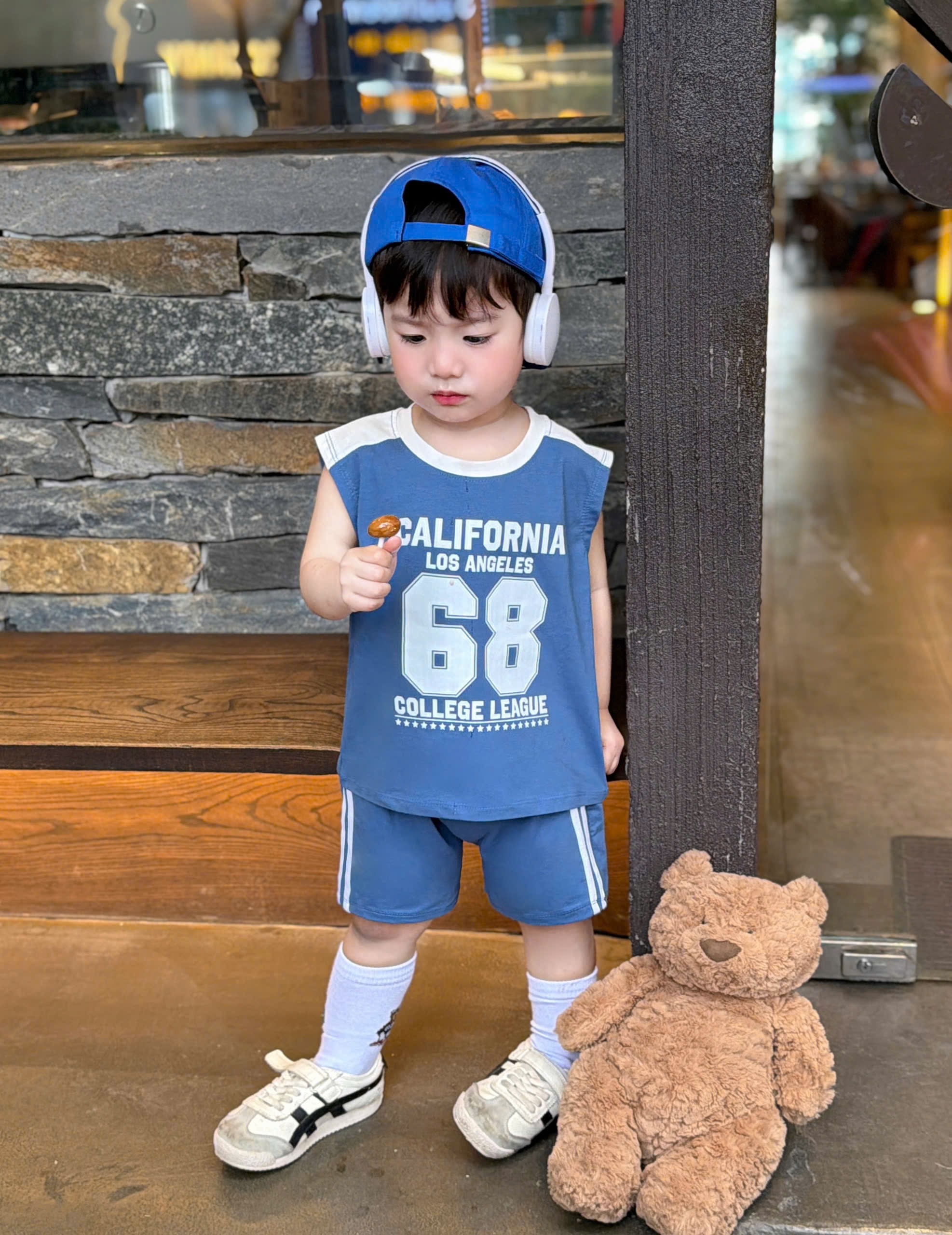 T264 - SET 3 BỘ ĐÙI BÉ TRAI BA LỖ CALIFORNIA 68