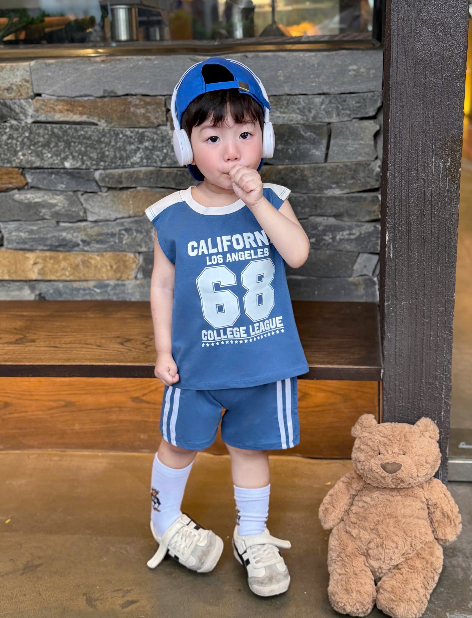 T264 - SET 3 BỘ ĐÙI BÉ TRAI BA LỖ CALIFORNIA 68
