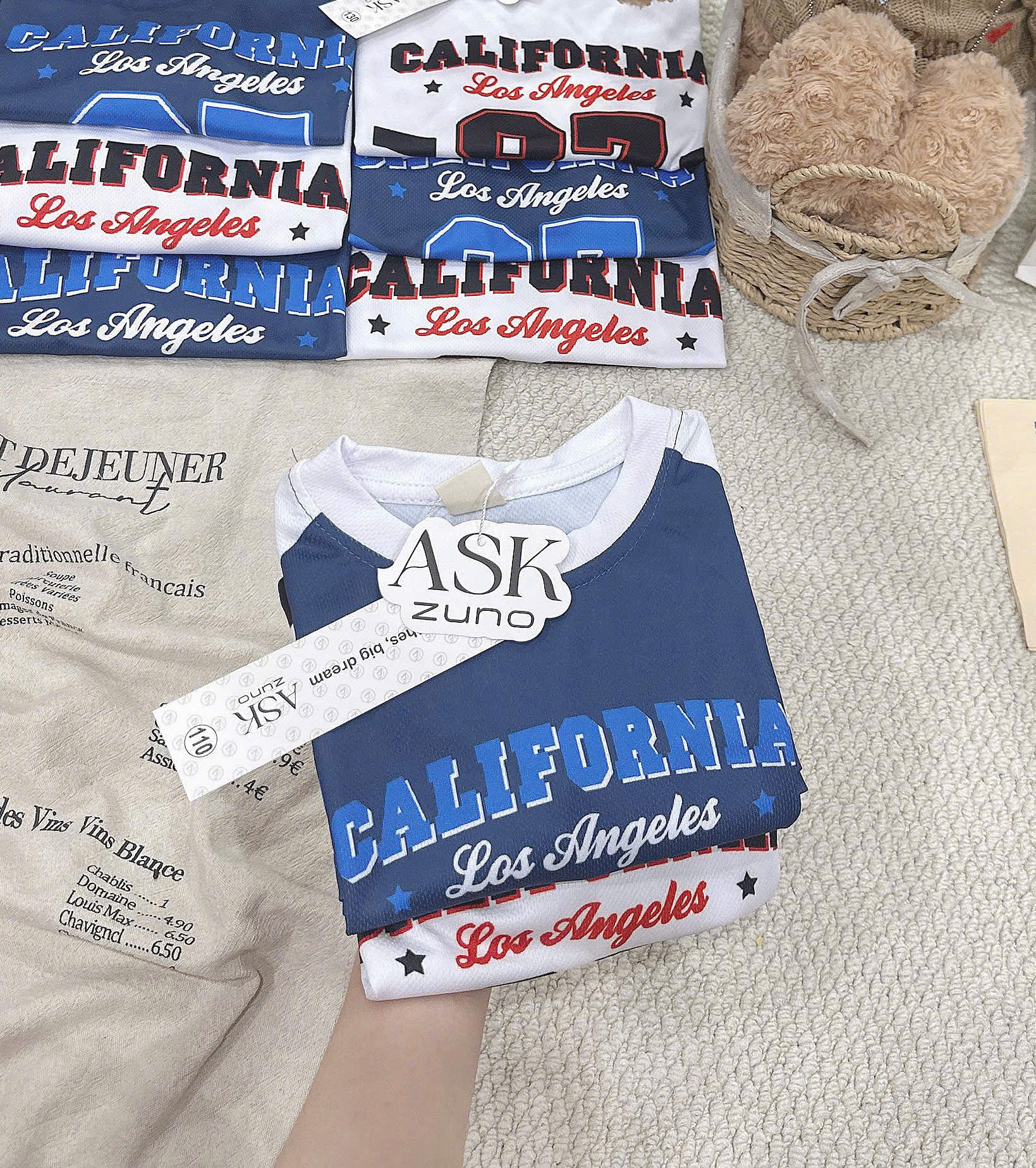 T269 - SET 2 BỘ ĐÙI BÉ TRAI THỂ THAO CALIFORNIA 87