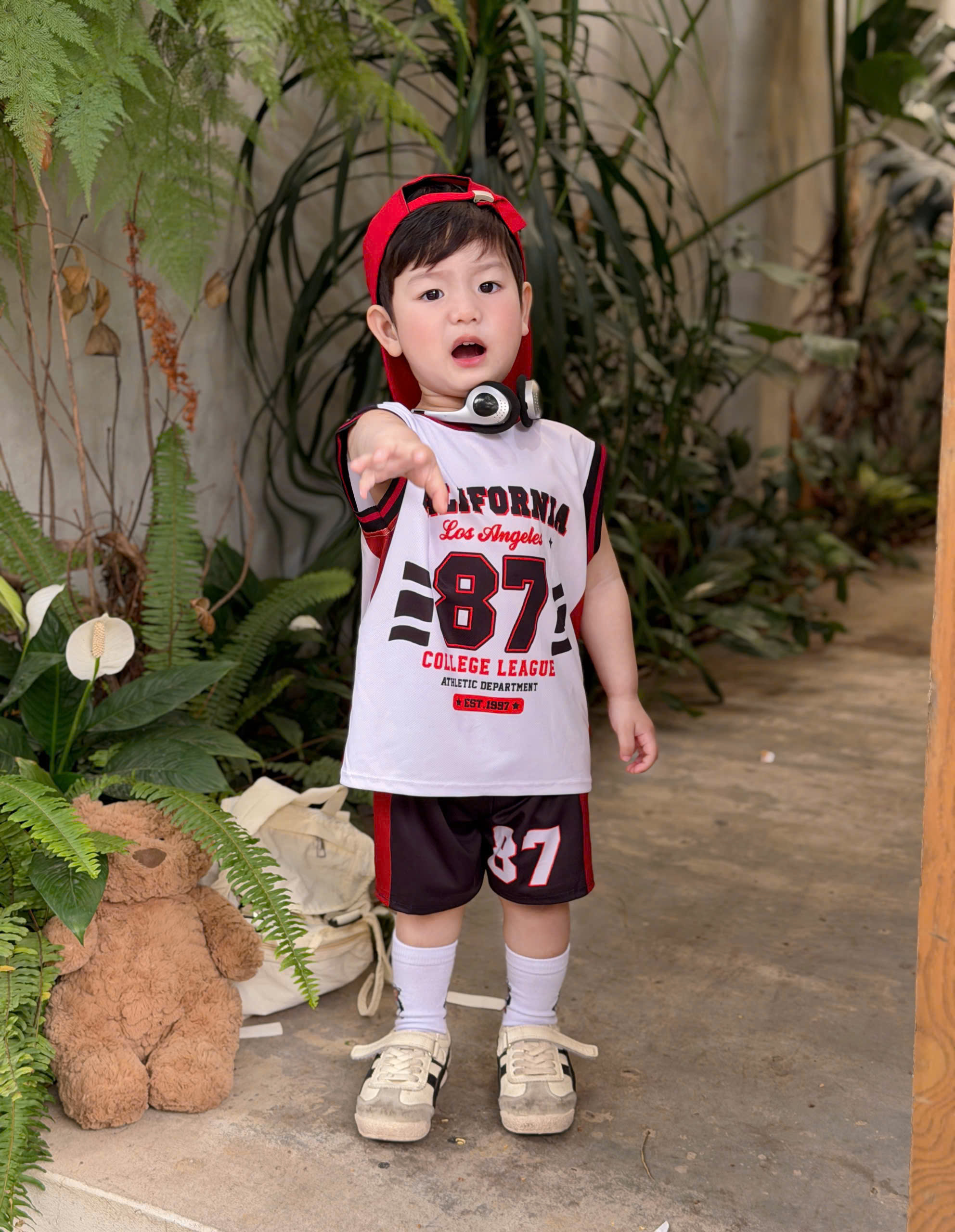 T269 - SET 2 BỘ ĐÙI BÉ TRAI THỂ THAO CALIFORNIA 87