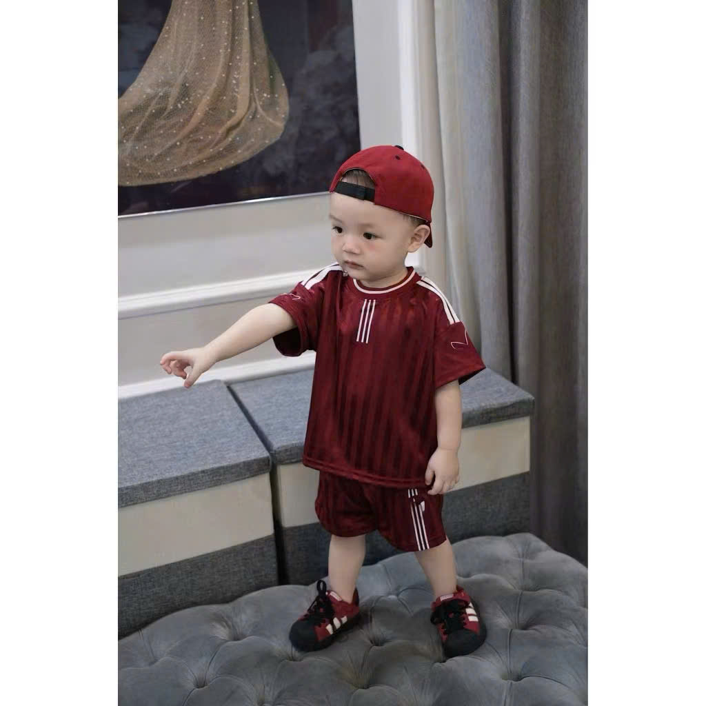 T275 - BỘ ĐÙI BÉ TRAI SIZE ĐẠI DAS ĐỎ MẬN