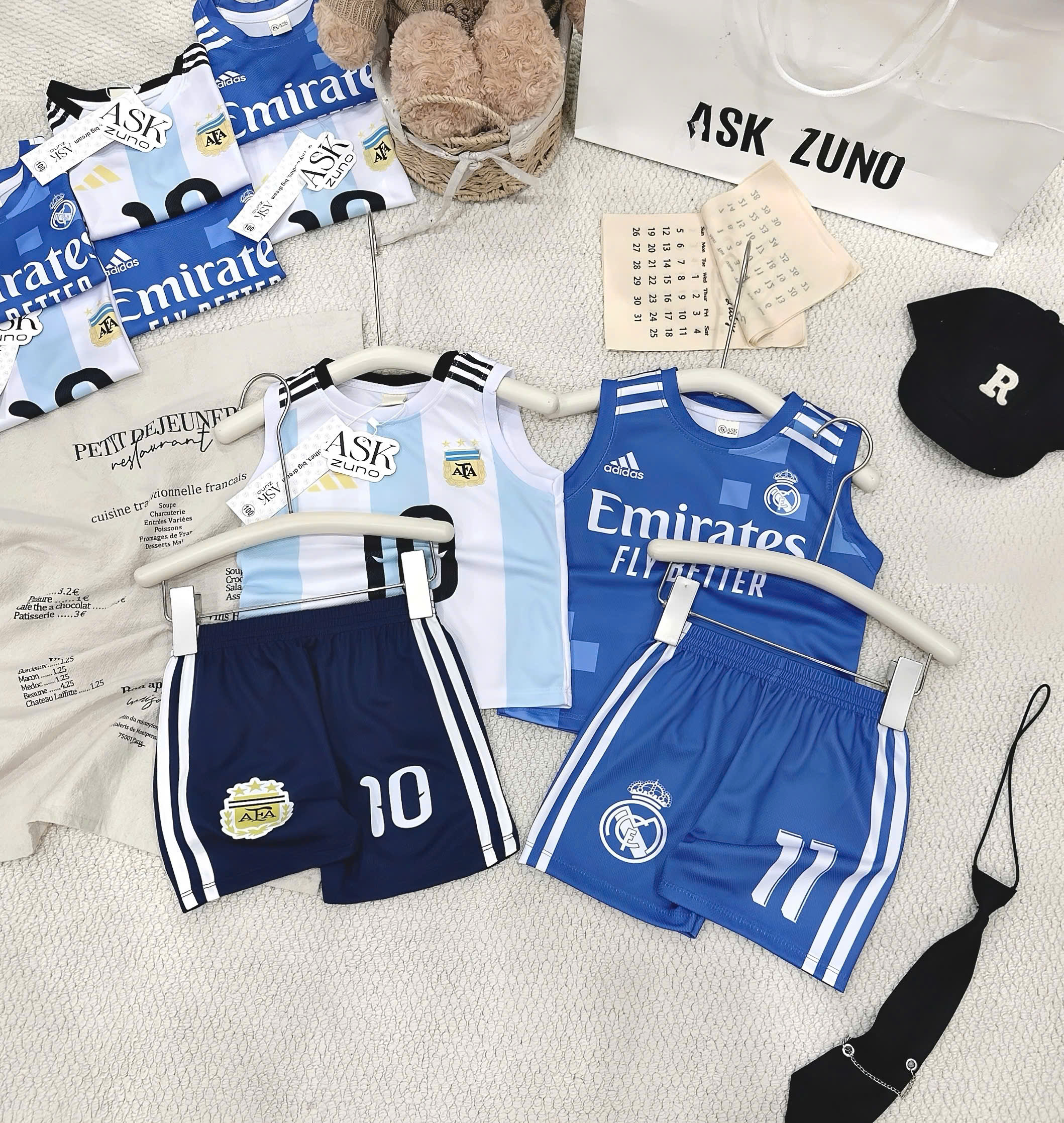 T283 - SET 2 BỘ ĐÙI BÉ TRAI BA LỖ THỂ THAO Emirate 10