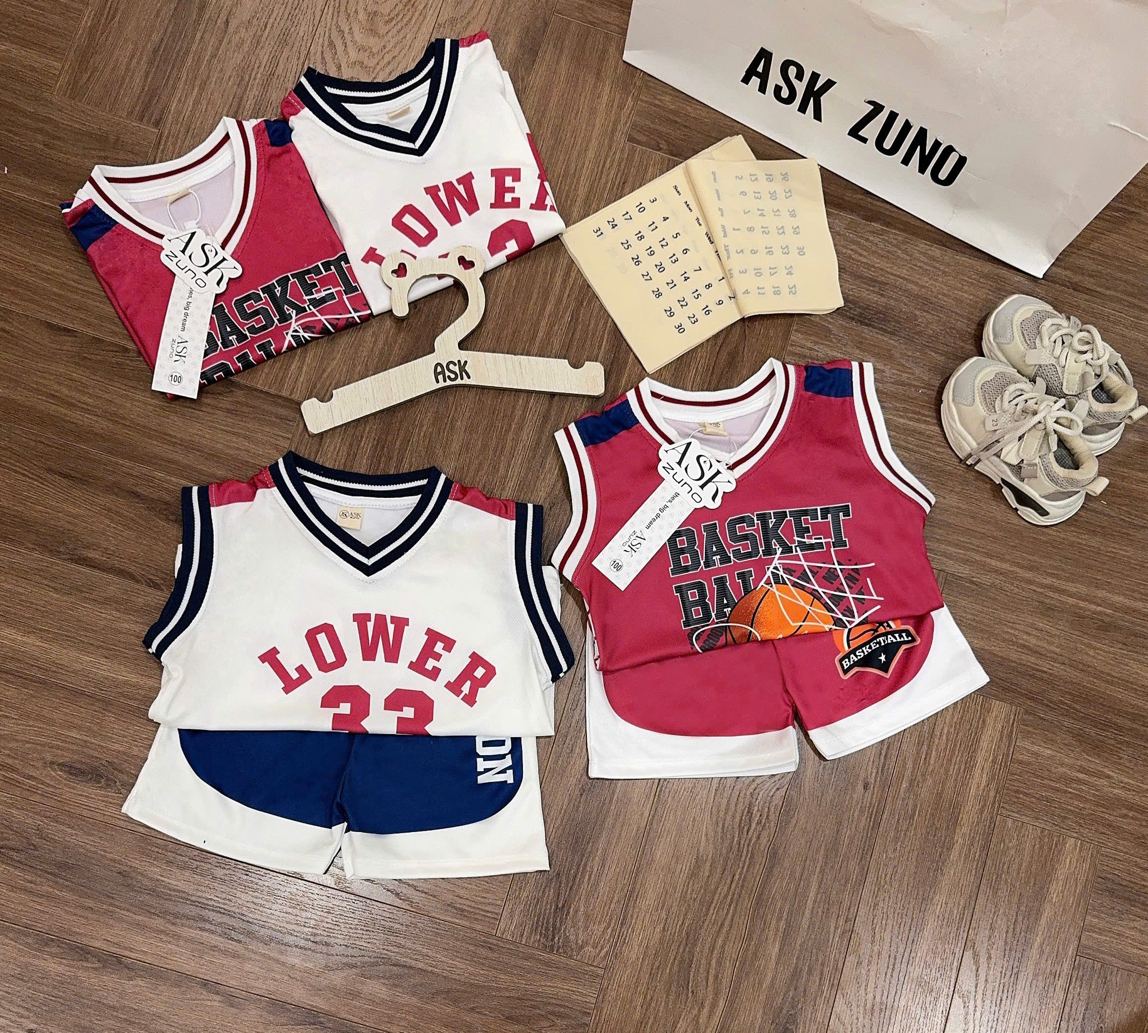 T323 - SET 2 BỘ ĐÙI BÉ TRAI BA LỖ THỂ THAO LOWER 33