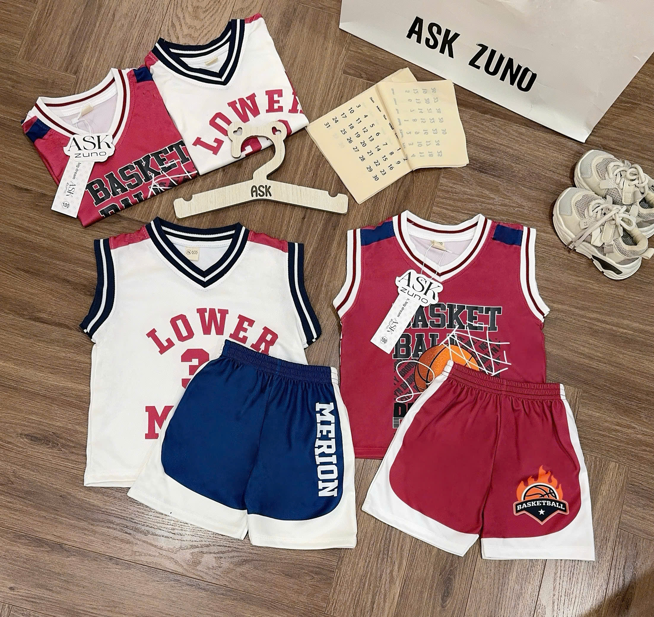 T323 - SET 2 BỘ ĐÙI BÉ TRAI BA LỖ THỂ THAO LOWER 33