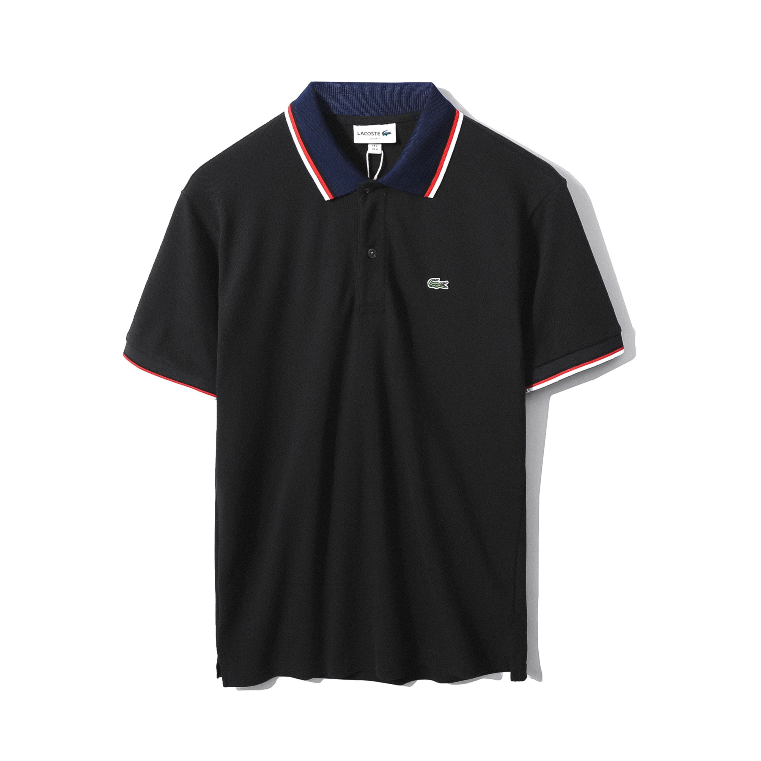 Áo polo nam LCSTE phối viền 07-Đen-XXL