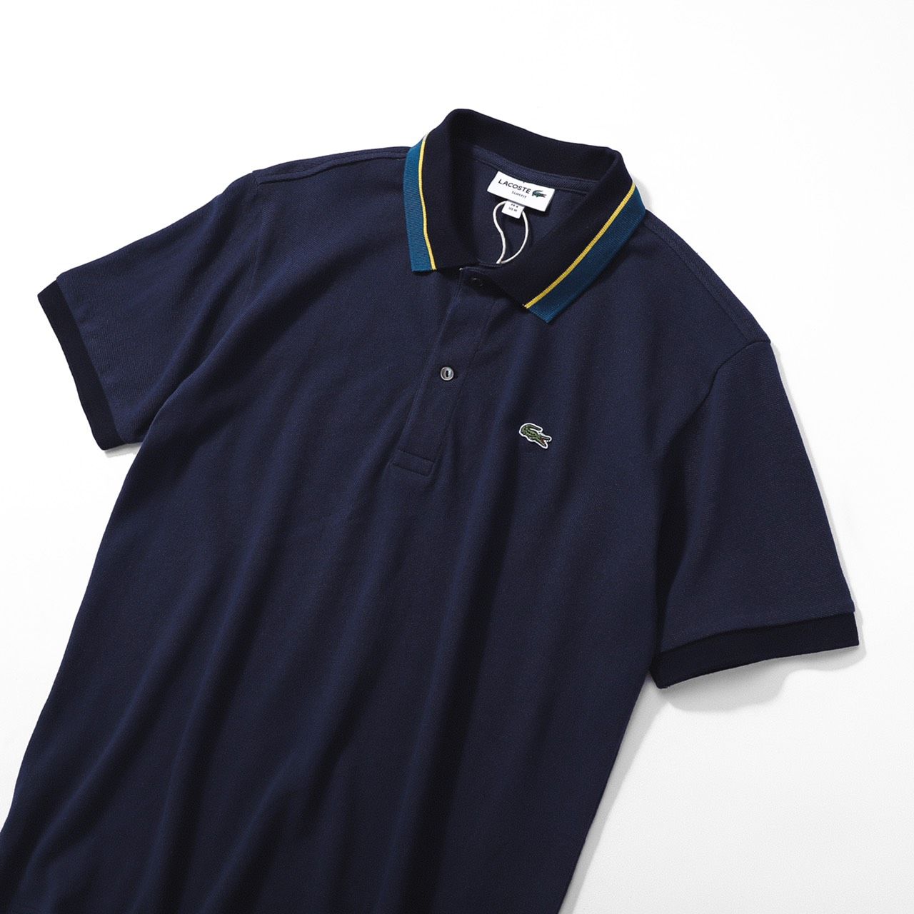 Áo polo nam LCSTE phối viền 32-Xanh navy