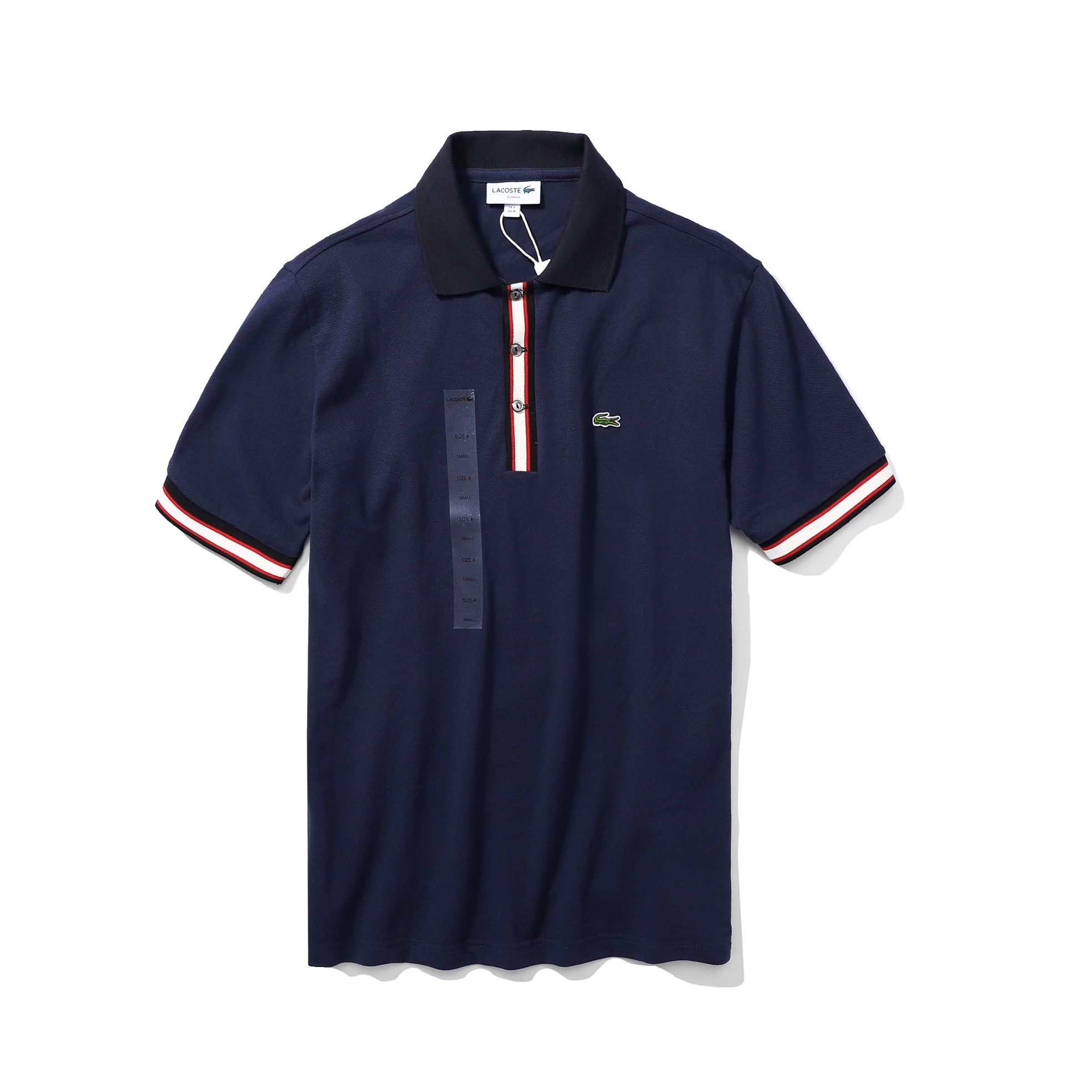 Áo polo nam LCSTE phối viền 17-Xanh navy