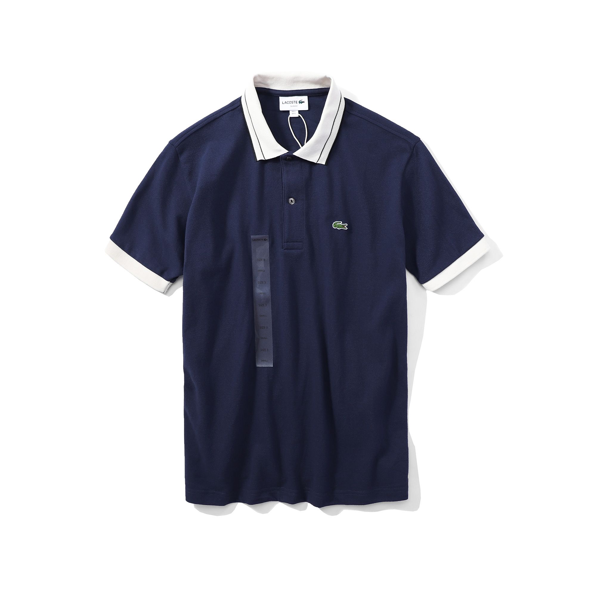 Áo polo nam LCSTE phối viền 21-Xanh navy