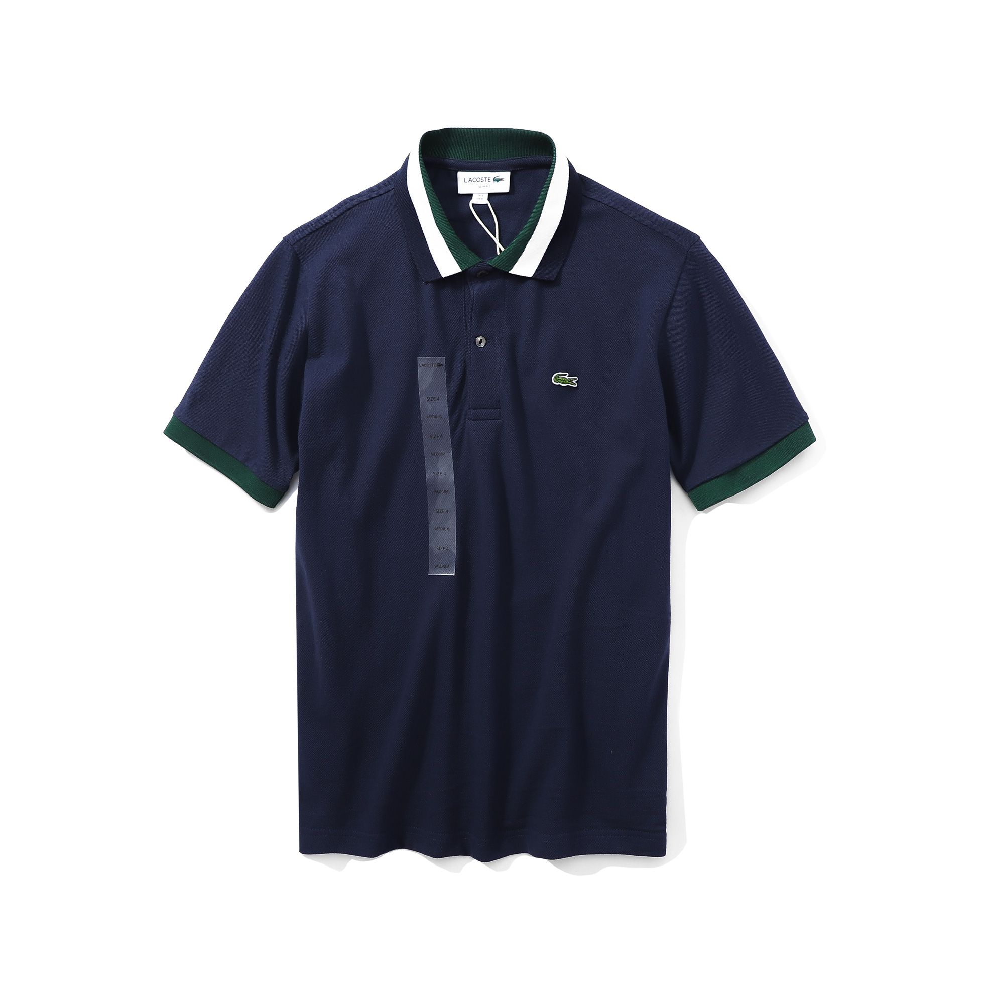 Áo polo nam LCSTE phối viền 46-Xanh navy