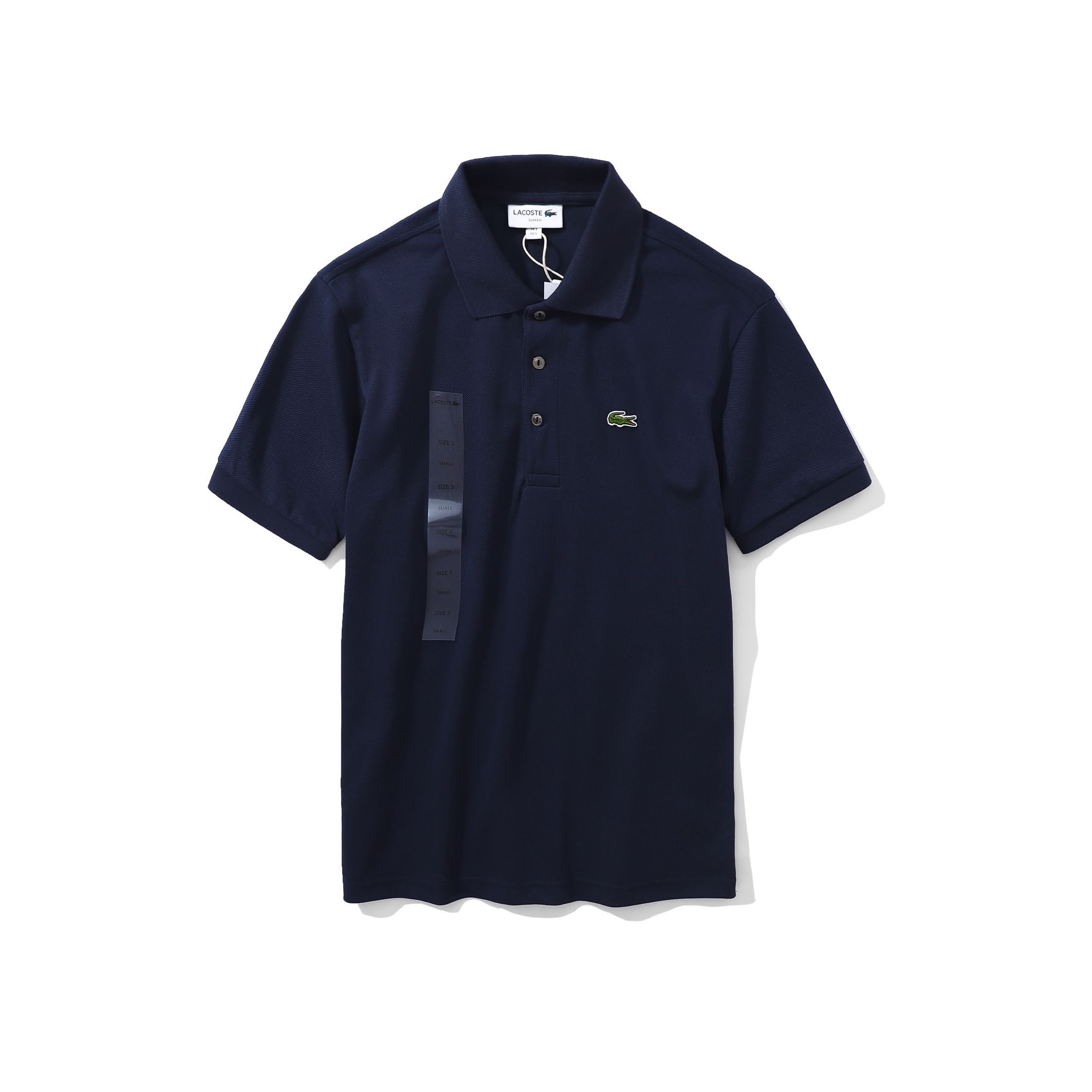 Áo polo nam LCSTE slimfit 3 khuy  0701 - Navy