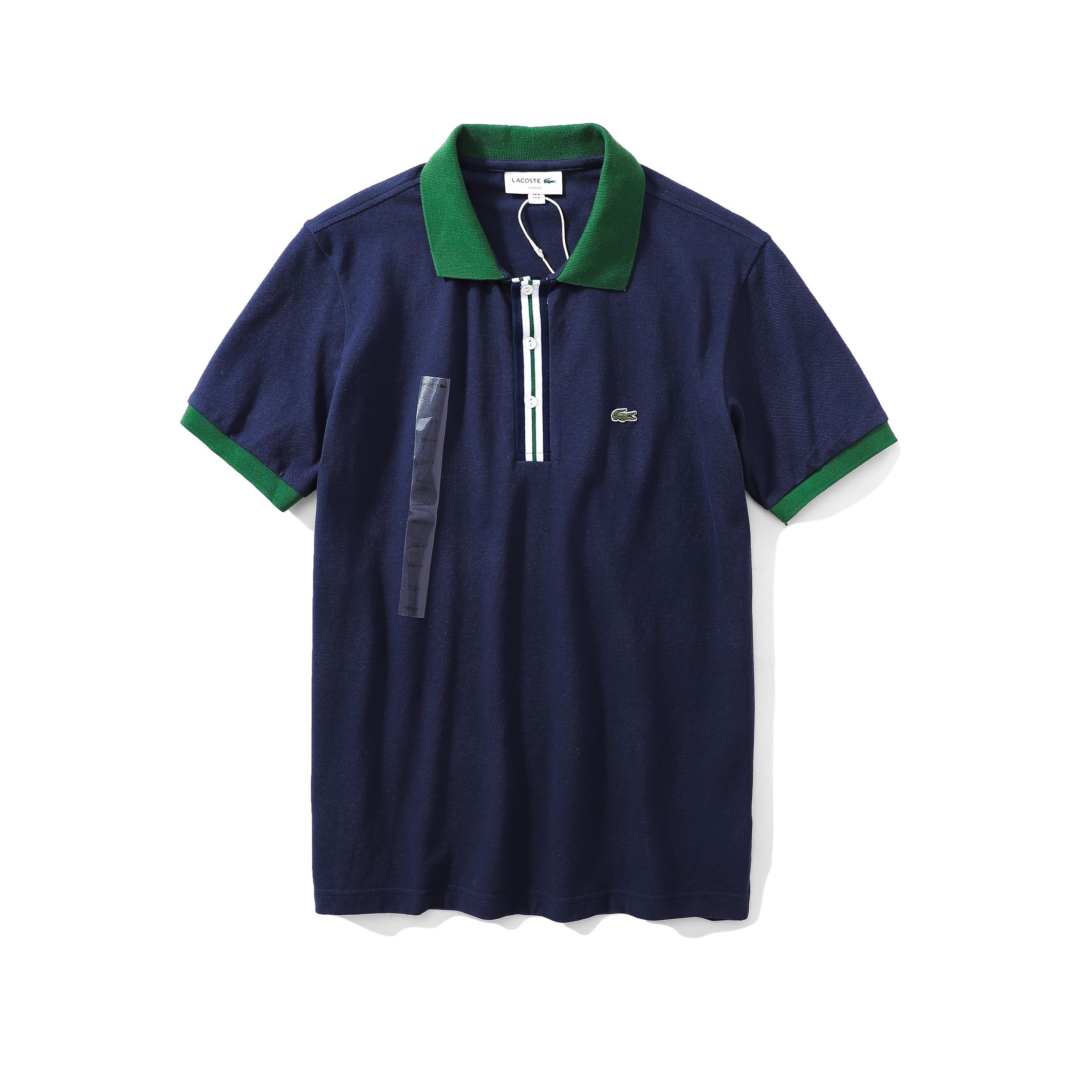 Áo polo nam LCSTE phối viền 65-Xanh navy