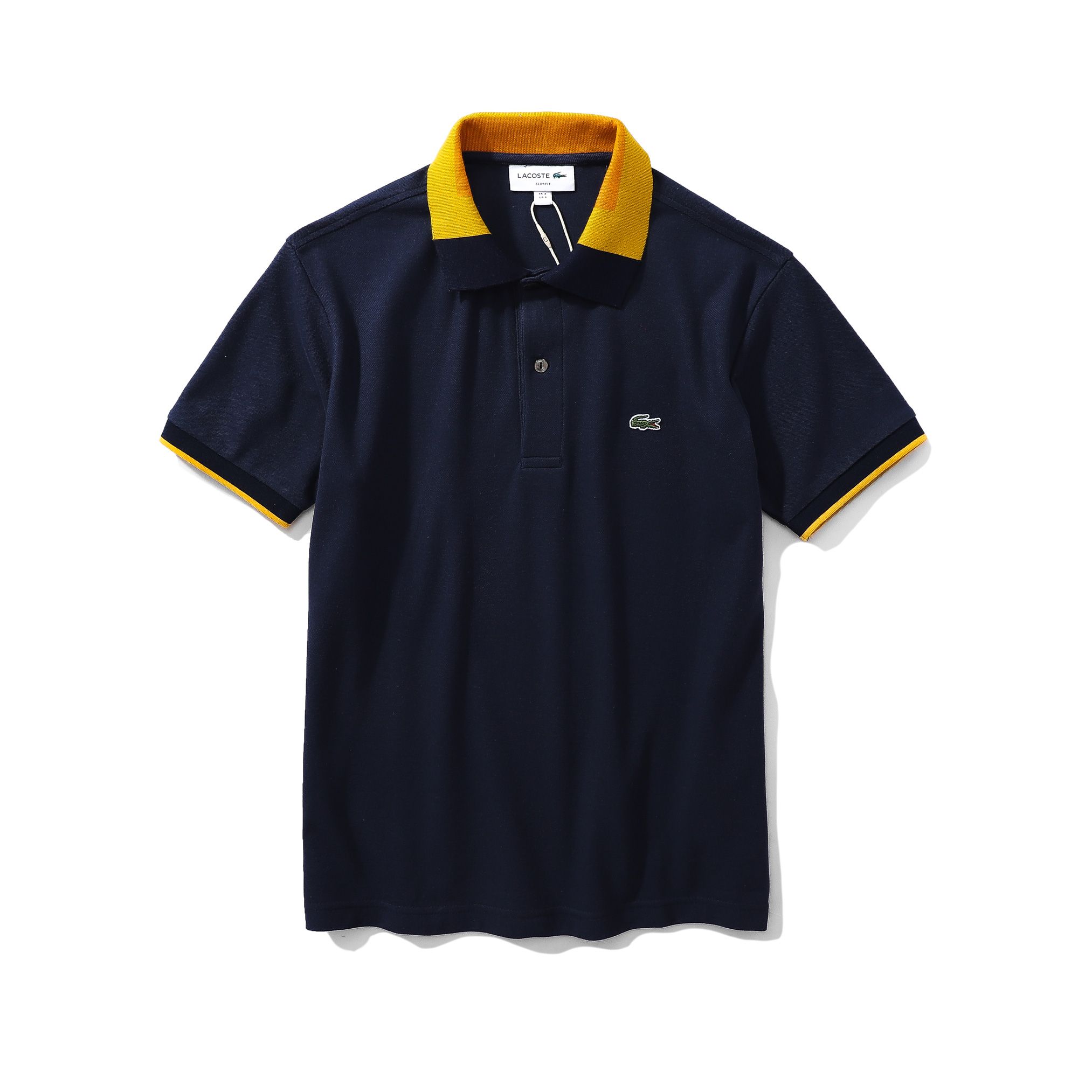 Áo polo nam LCSTE phối viền 50-Xanh navy